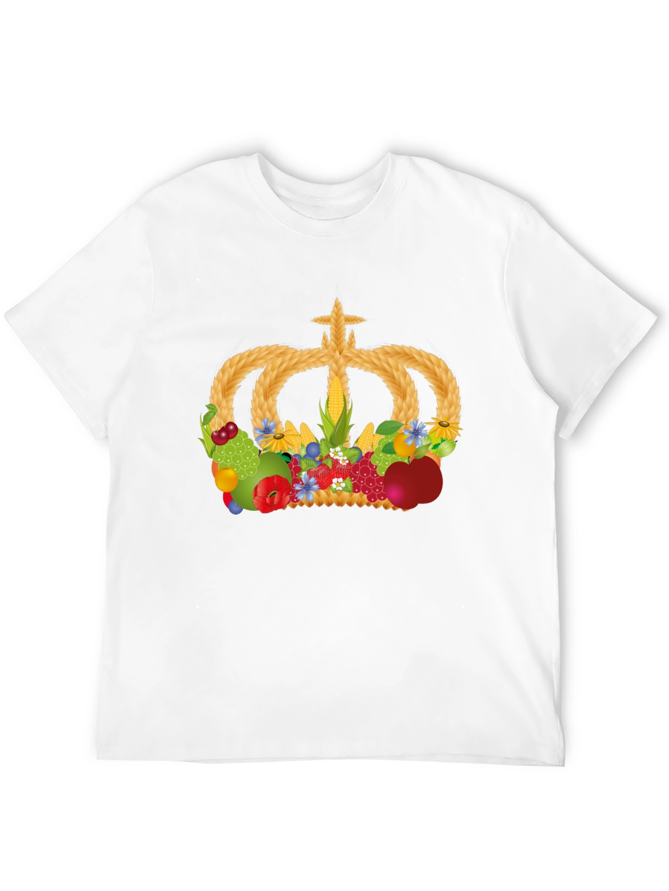 Harvest Crown Graphic T-Shirt - Unisex Black Tee