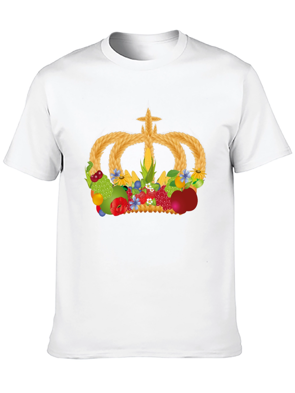 Harvest Crown Graphic T-Shirt - Unisex Black Tee