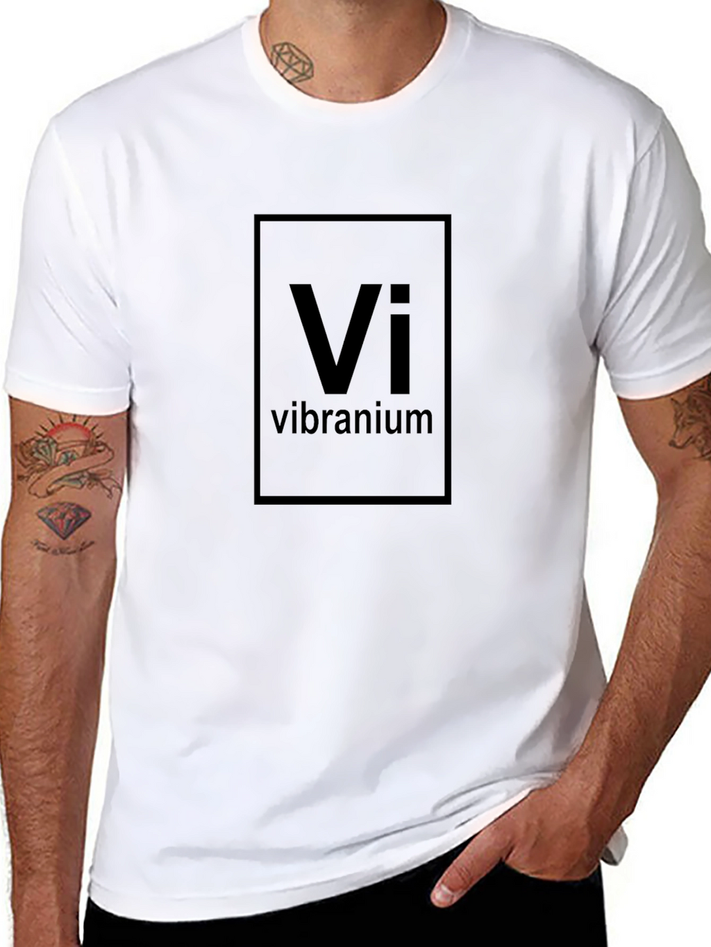 Vibranium Periodic Table Element T-Shirt