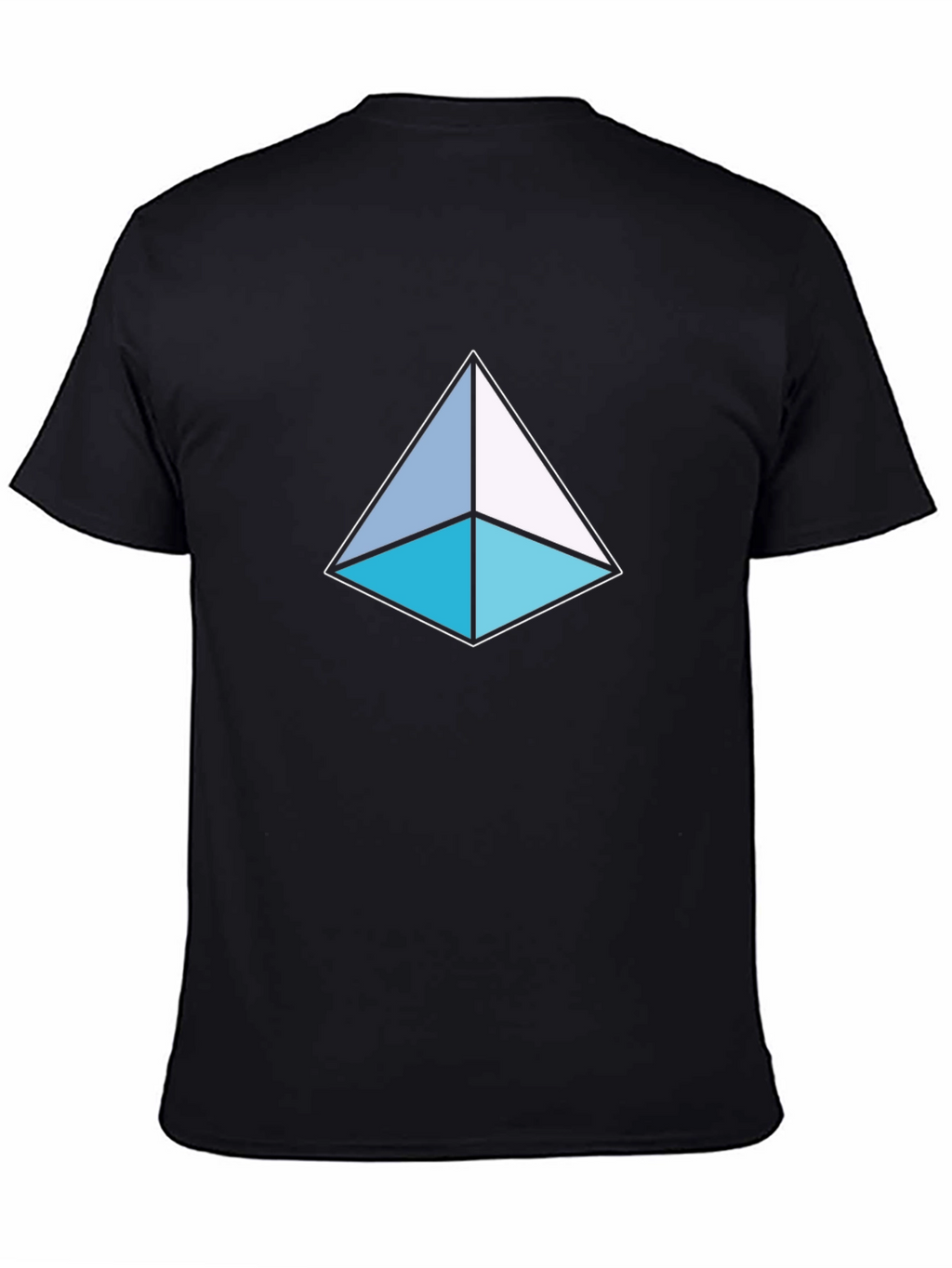 Geometric Triangle T-Shirt - Modern Design