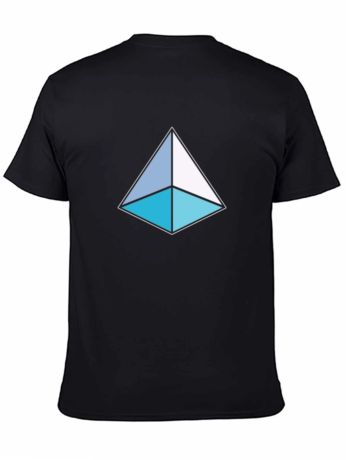 Geometric Triangle T-Shirt - Modern Design