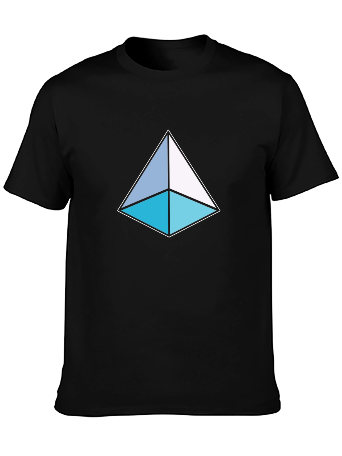 Geometric Triangle T-Shirt - Modern Design