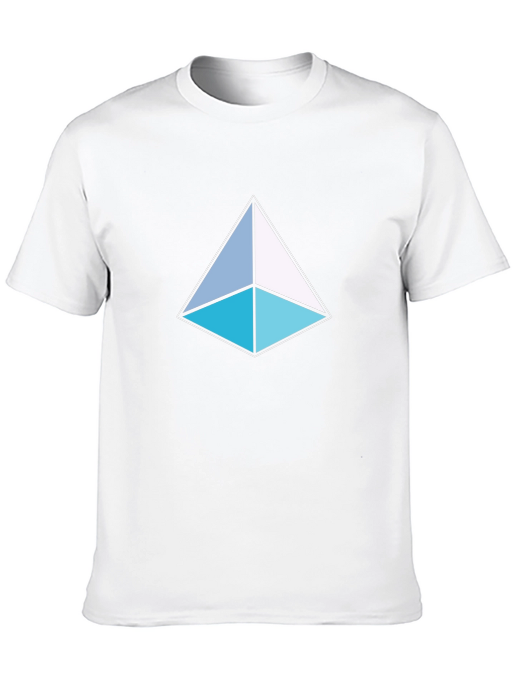 Geometric Triangle T-Shirt - Modern Design