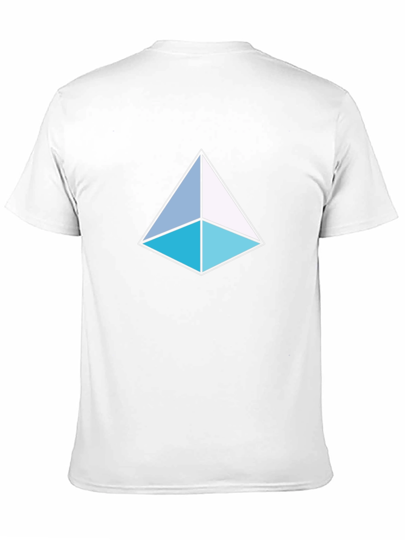 Geometric Triangle T-Shirt - Modern Design