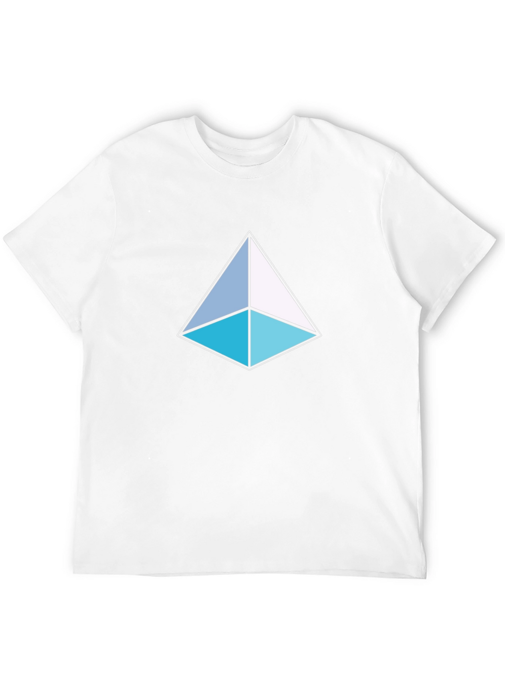 Geometric Triangle T-Shirt - Modern Design