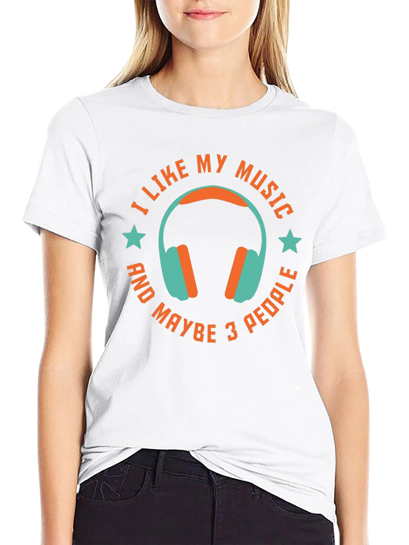 I Like My Music & Maybe 3 People T-Shirt