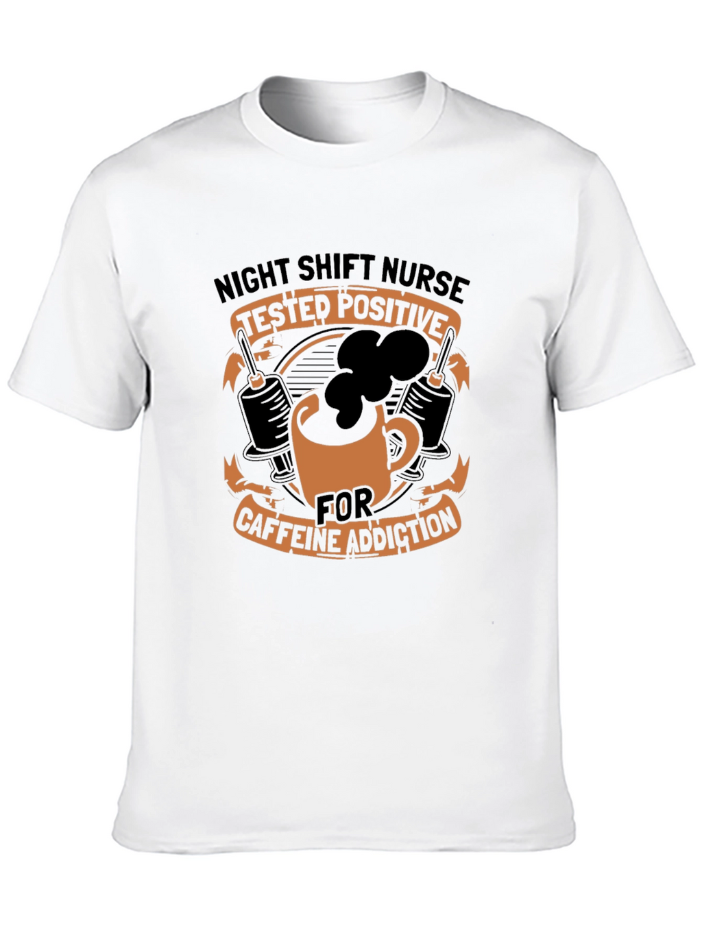 Night Shift Nurse Caffeine T-Shirt