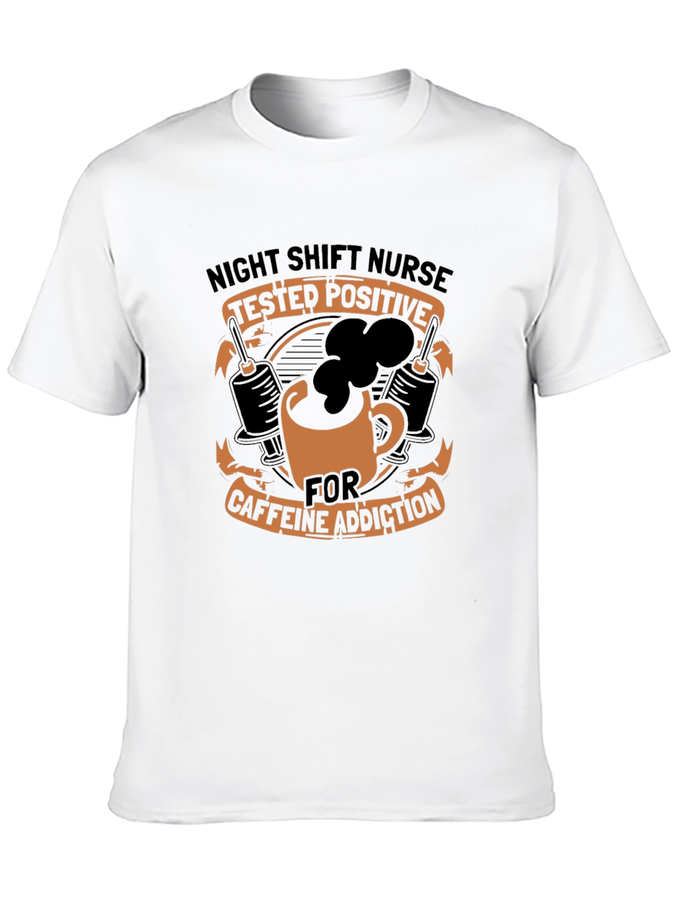 Night Shift Nurse Caffeine T-Shirt