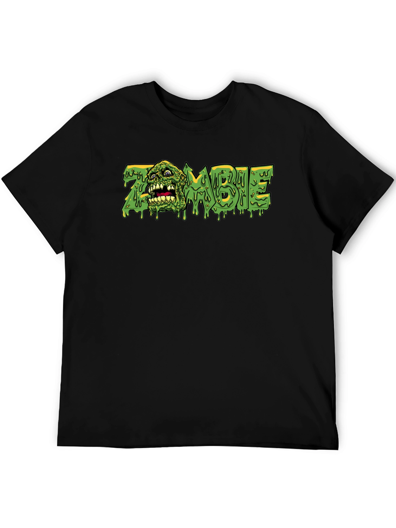 Zombie Graphic Black T-Shirt - Horror Movie Tee