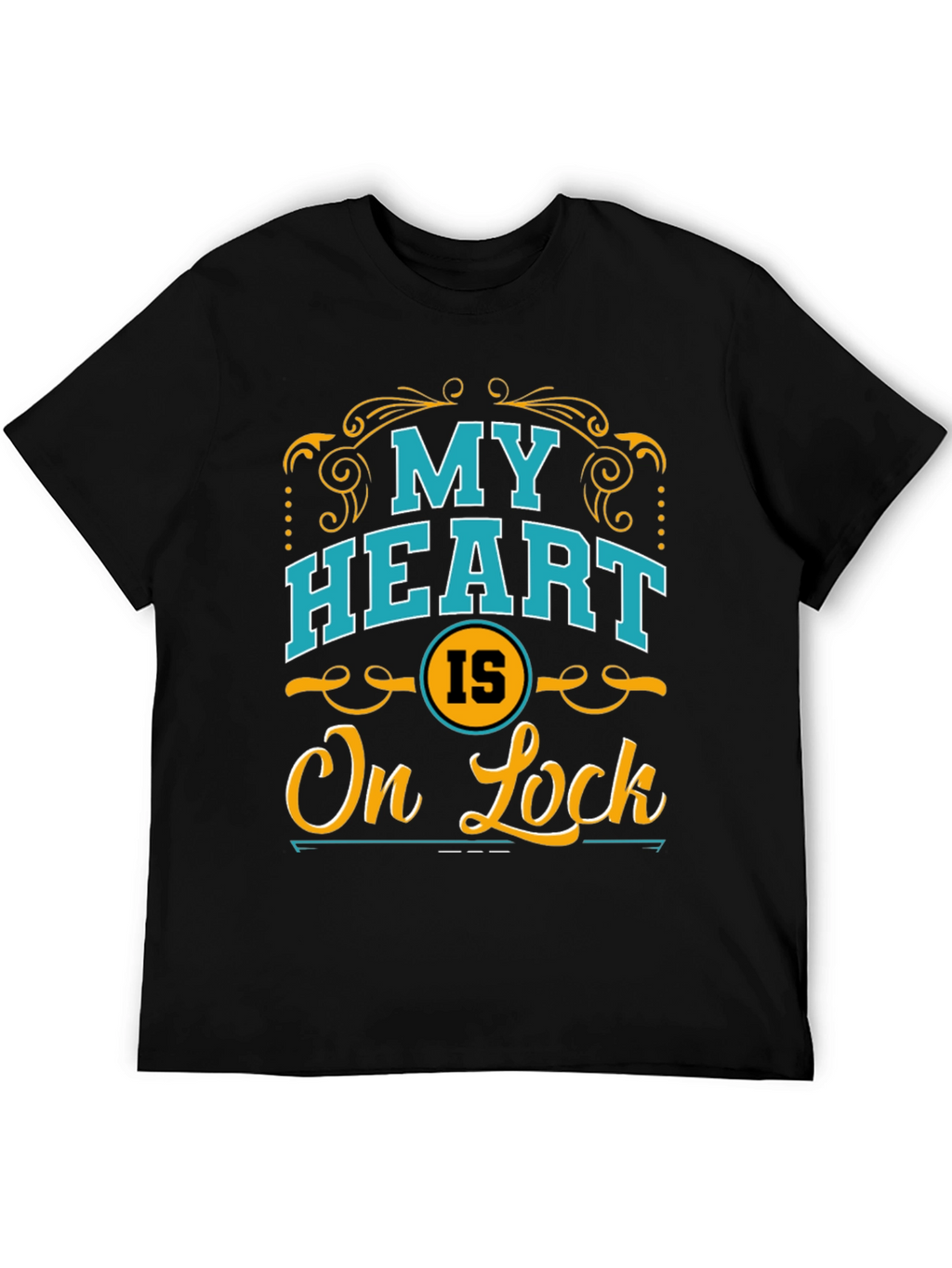 My Heart Is On Lock Graphic T-Shirt