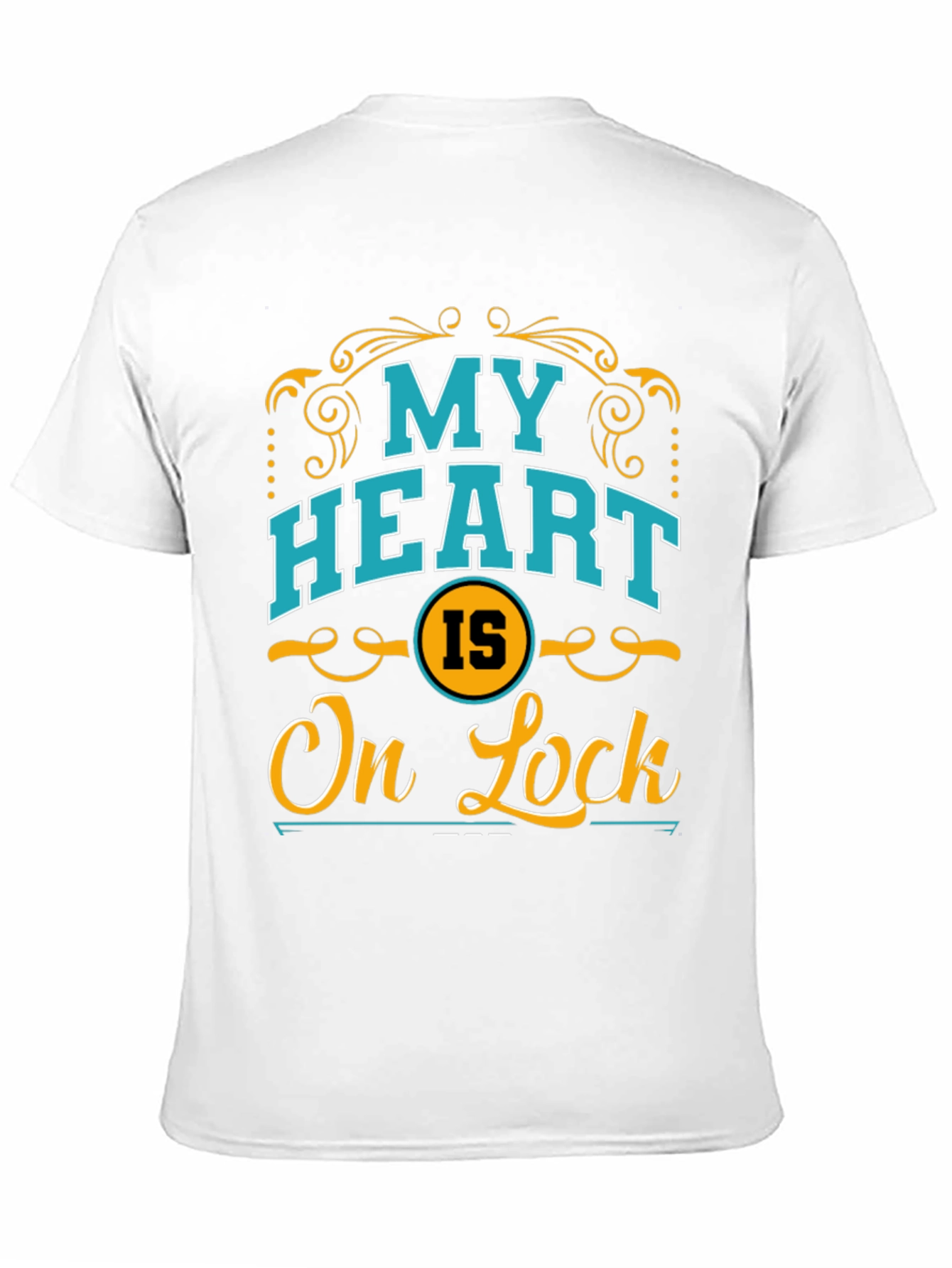 My Heart Is On Lock Graphic T-Shirt