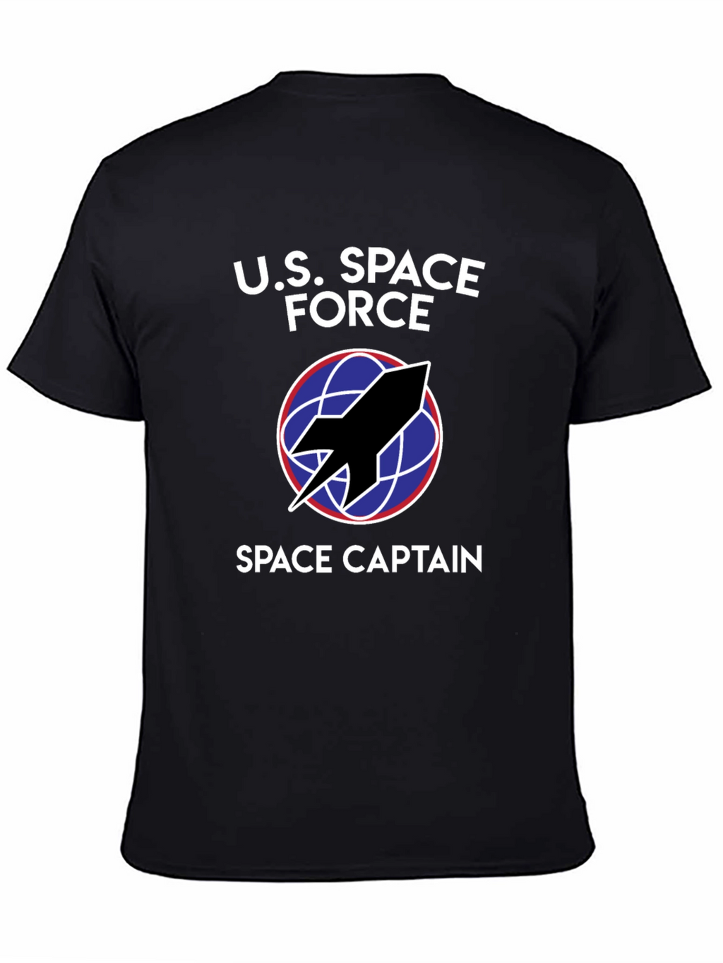 U.S. Space Force Space Captain Black T-Shirt