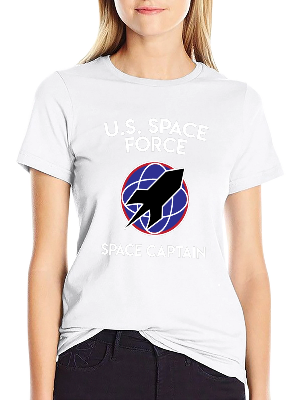 U.S. Space Force Space Captain Black T-Shirt