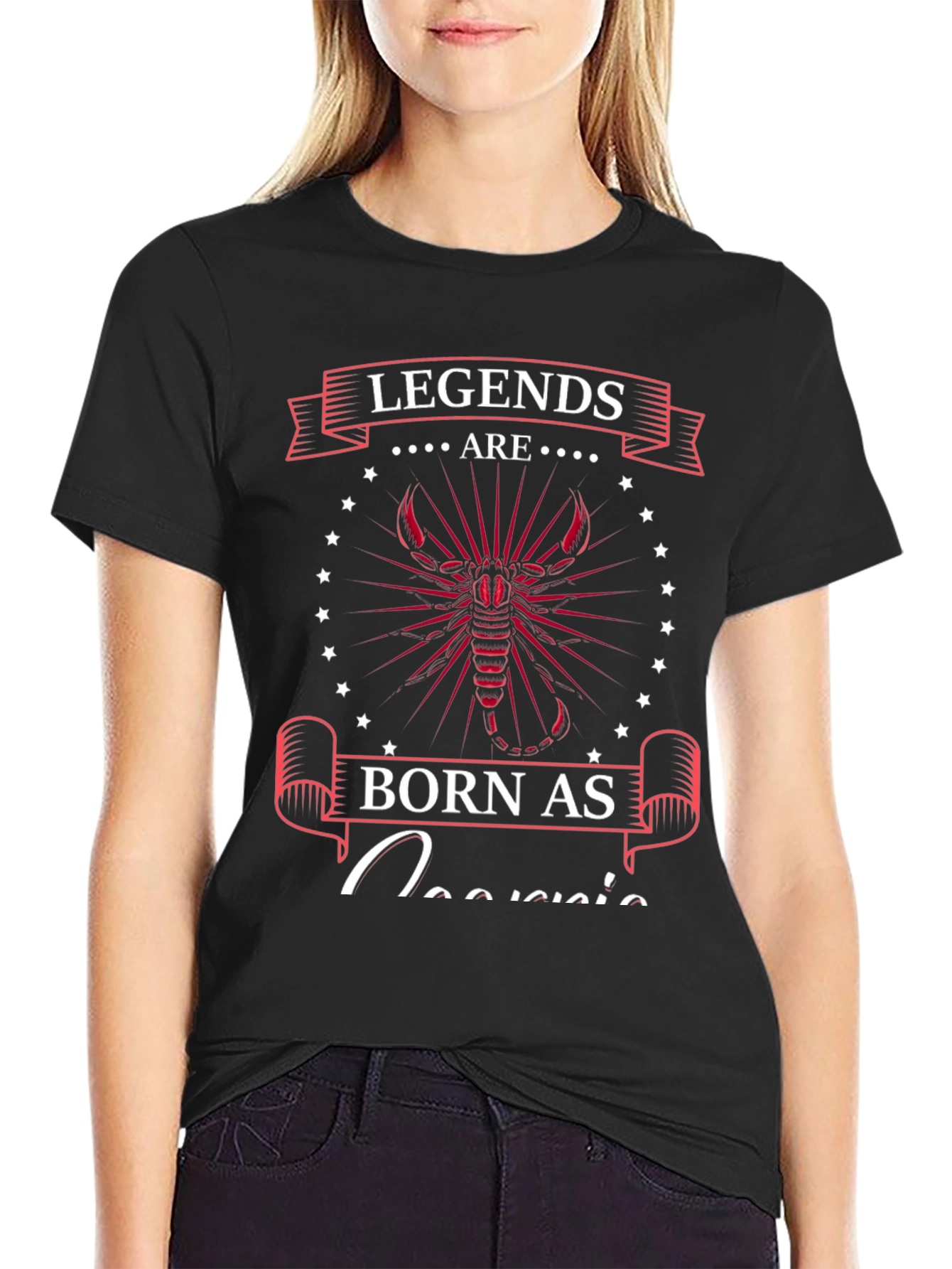 Legends Are Born as Scorpio T-Shirt