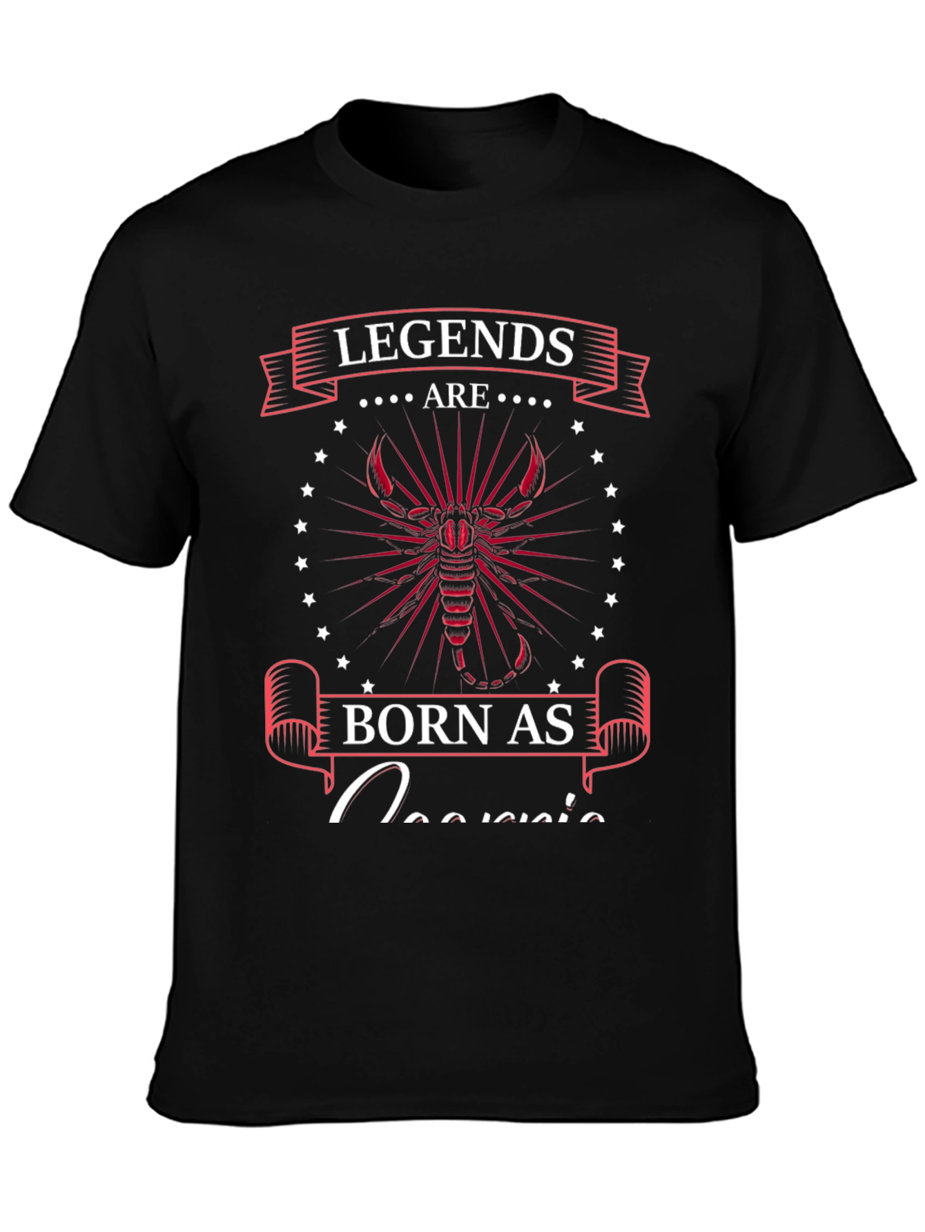 Legends Are Born as Scorpio T-Shirt