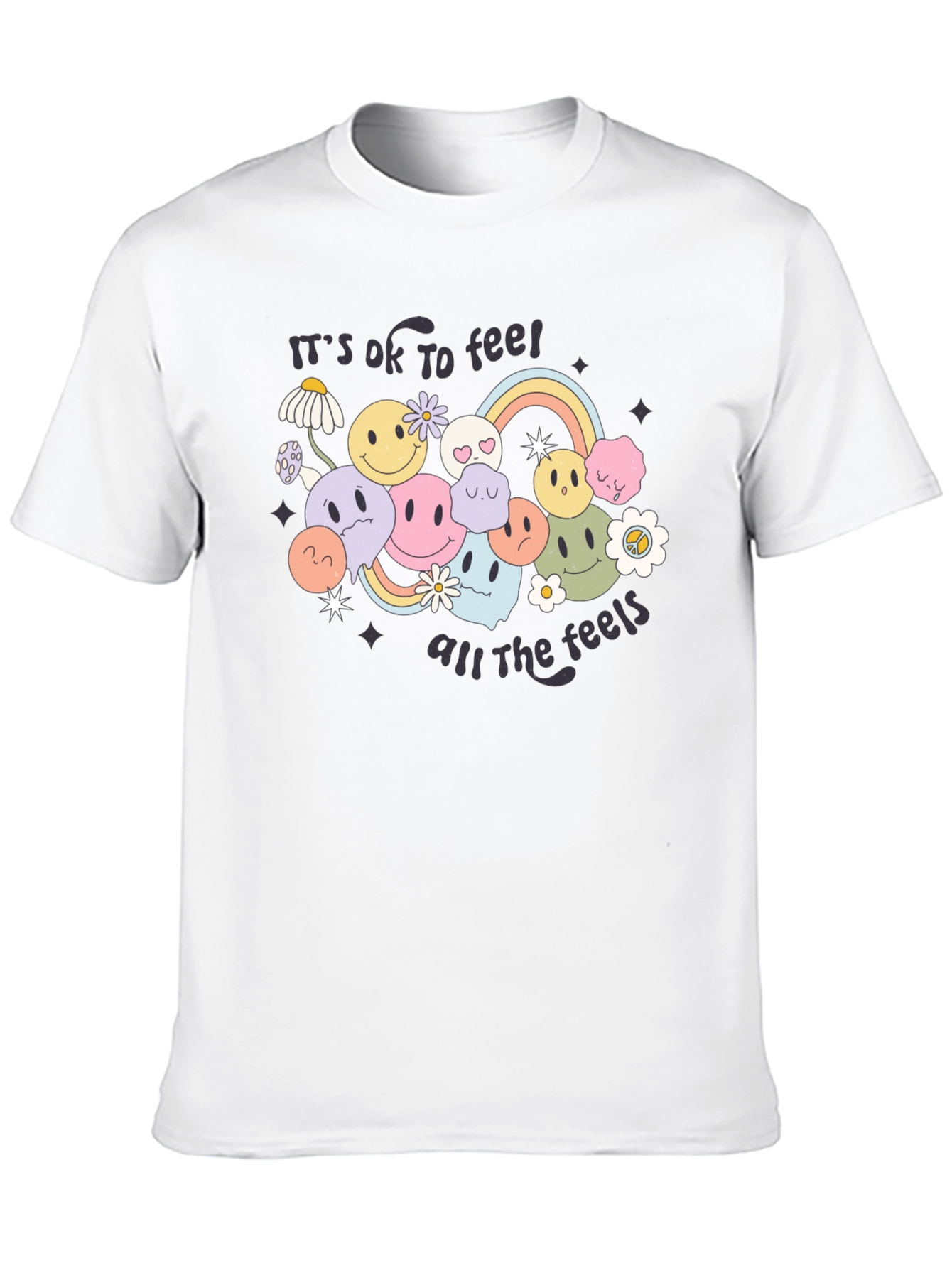 Its OK To Feel All The Feels T-Shirt