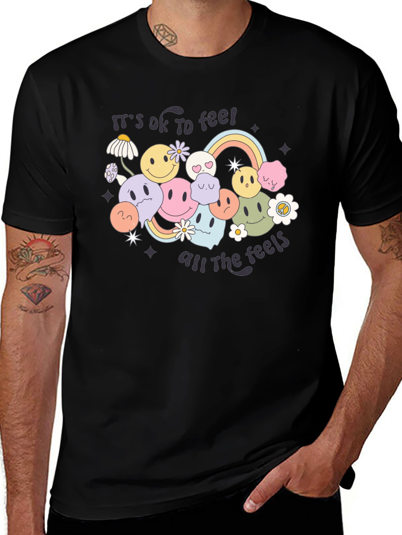 Its OK To Feel All The Feels T-Shirt