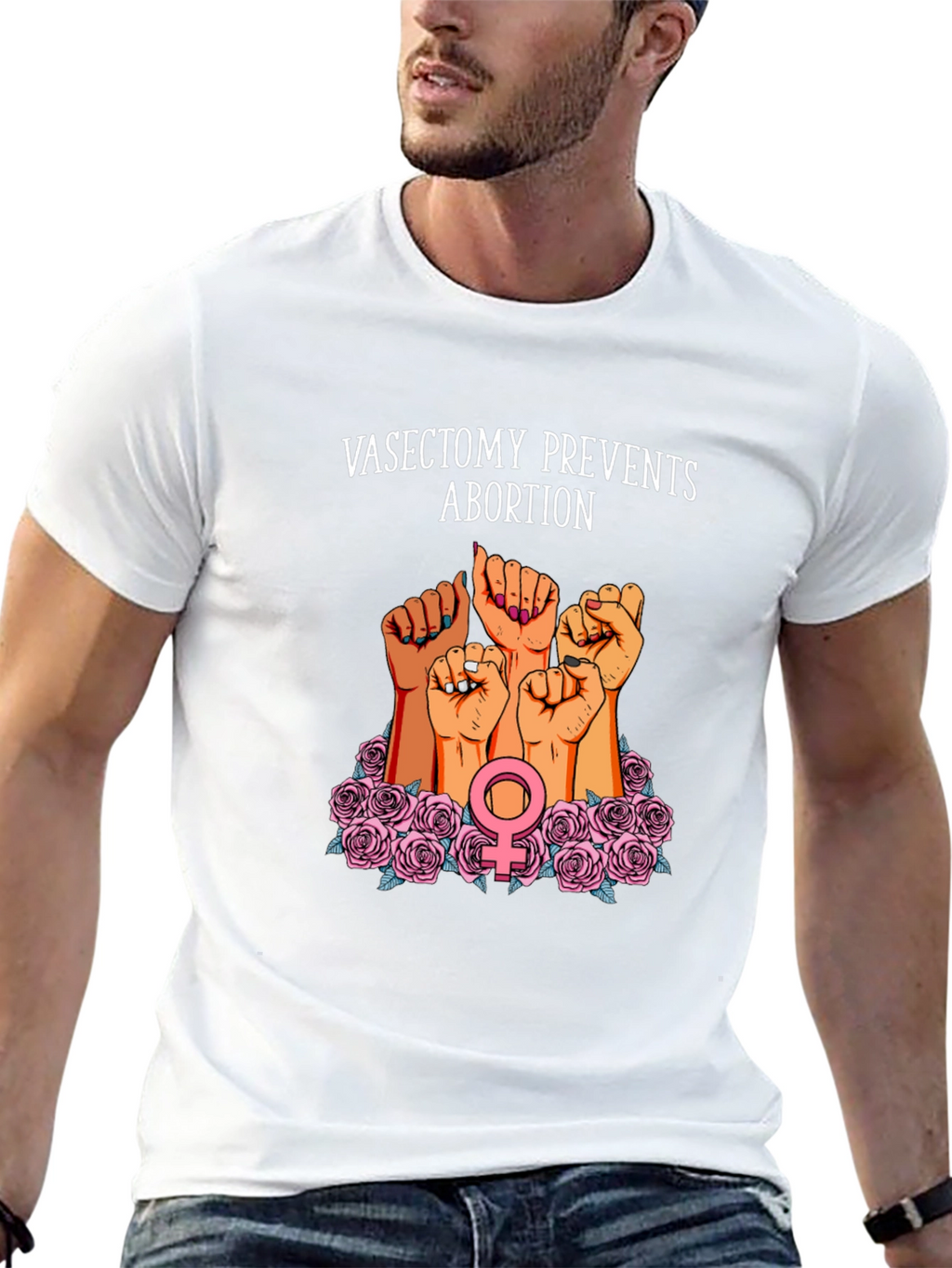 Vasectomy Prevents Abortion Graphic T-Shirt