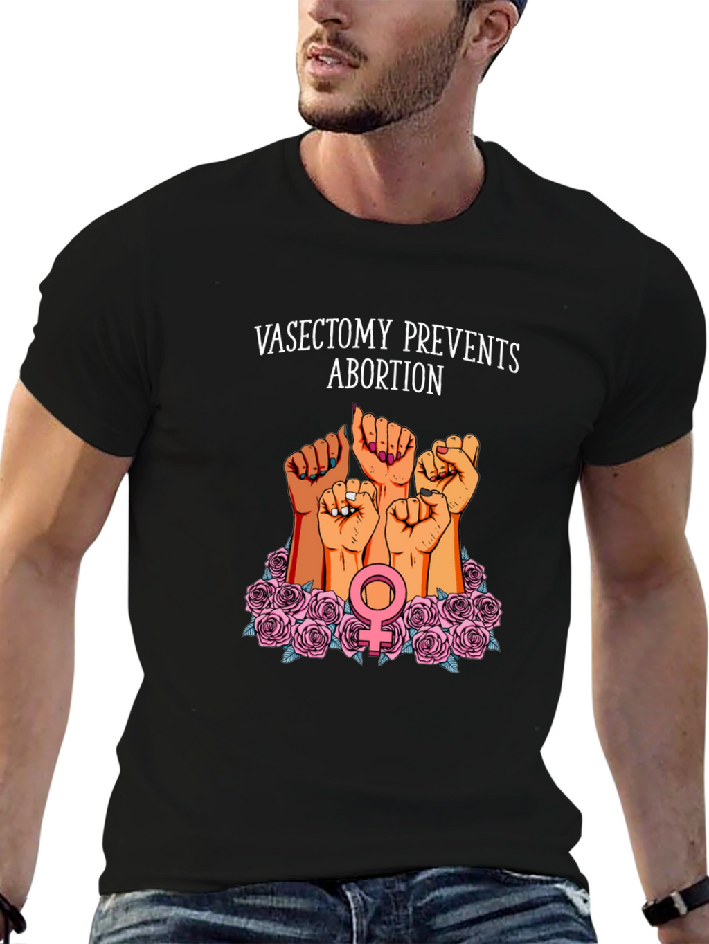 Vasectomy Prevents Abortion Graphic T-Shirt