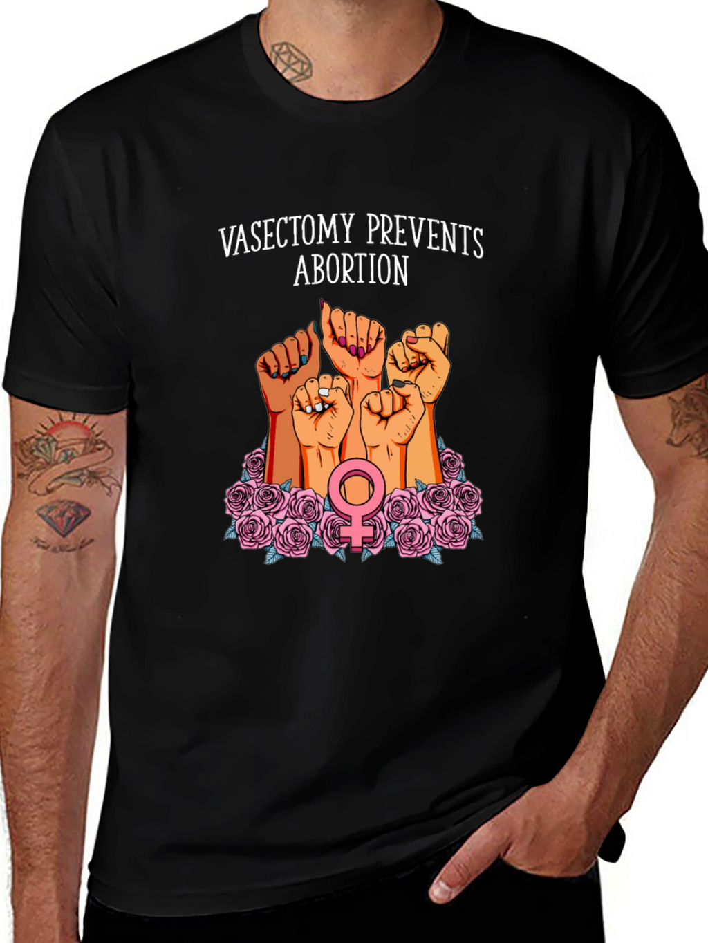 Vasectomy Prevents Abortion Graphic T-Shirt