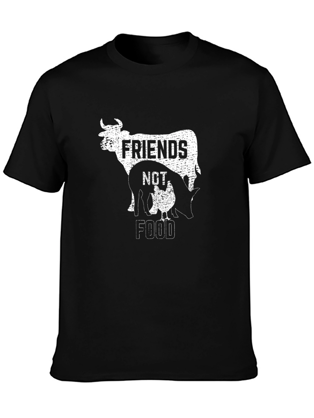 Friends Not Food Vegan T-Shirt
