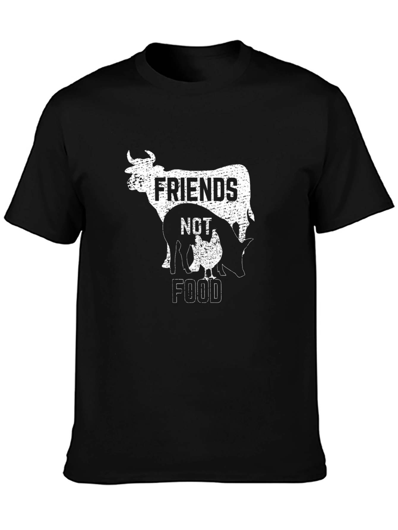 Friends Not Food Vegan T-Shirt