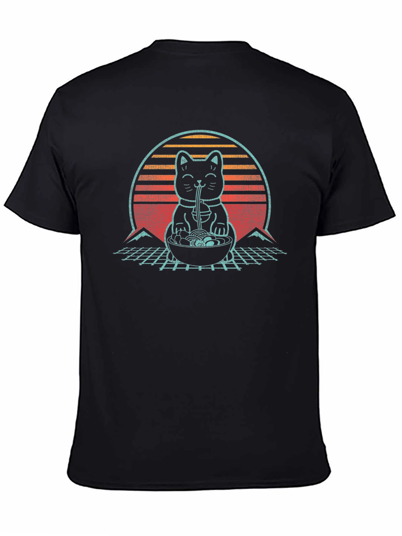 Retro Ramen Cat T-Shirt