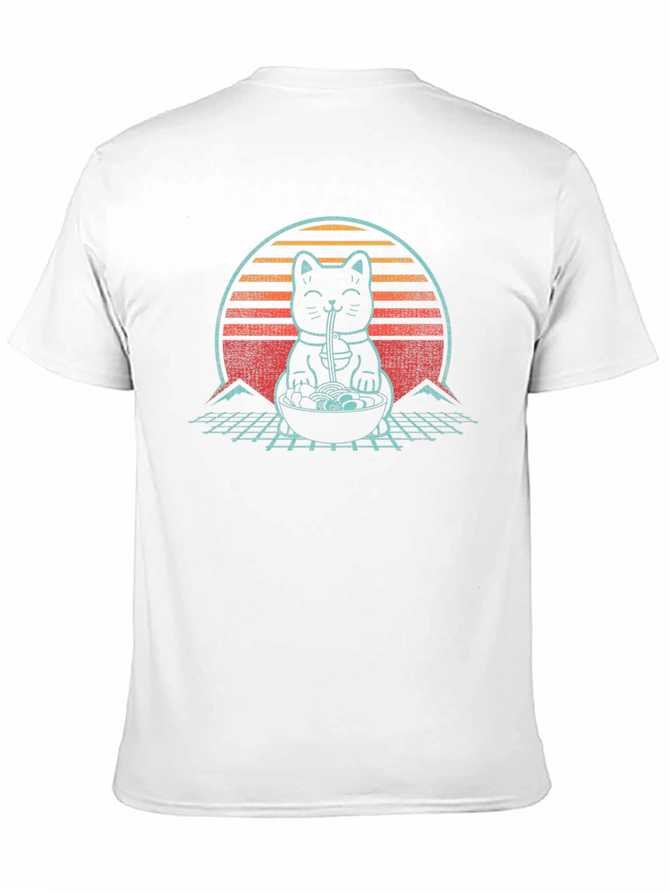 Retro Ramen Cat T-Shirt