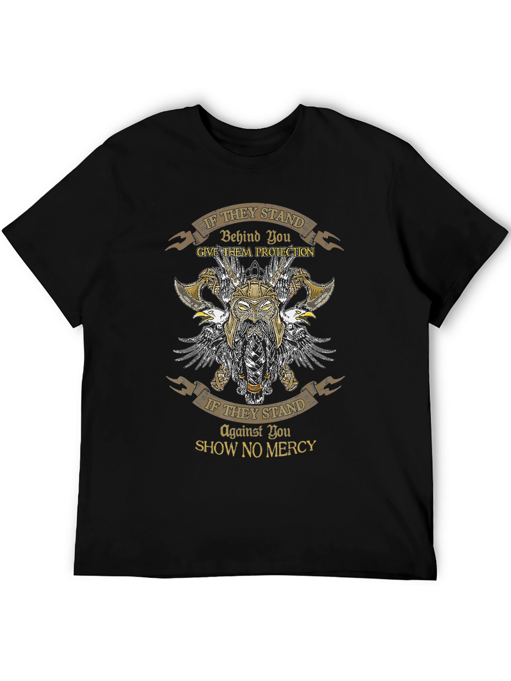 Viking Protection T-Shirt - Show No Mercy