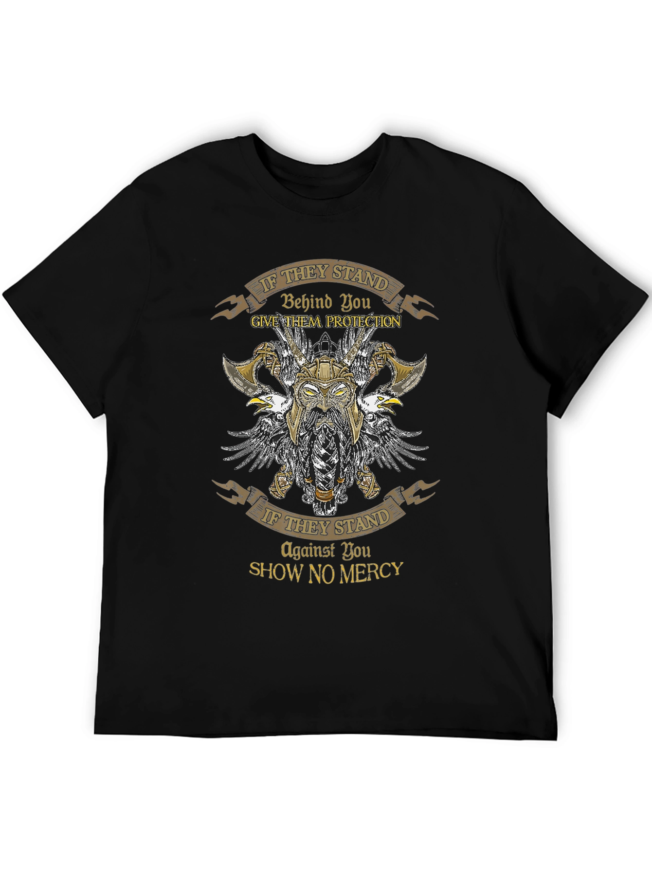 Viking Protection T-Shirt - Show No Mercy