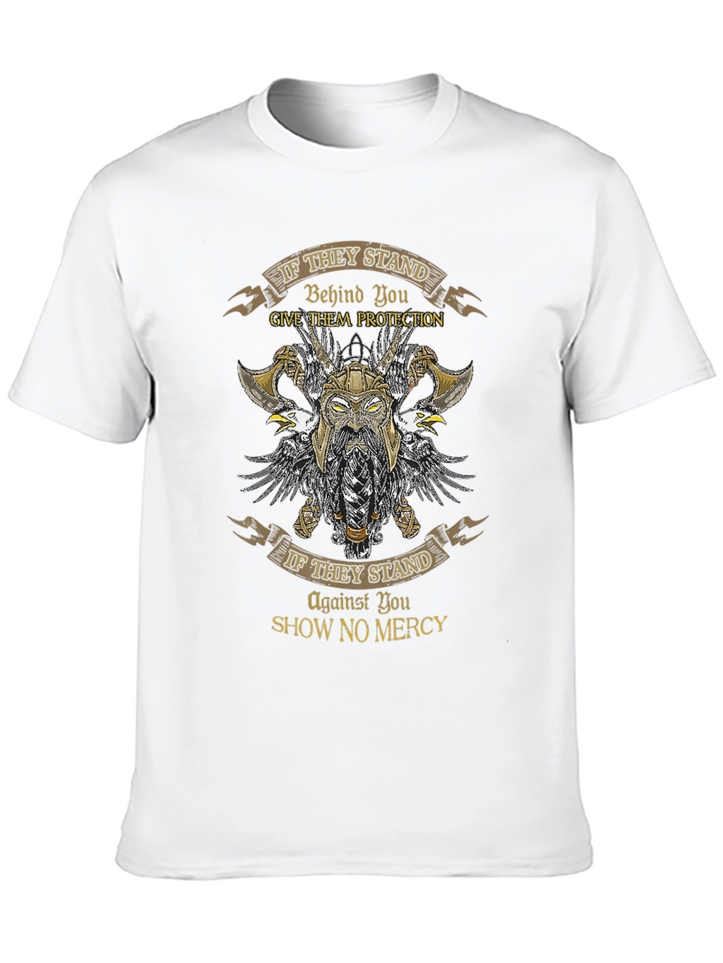 Viking Protection T-Shirt - Show No Mercy