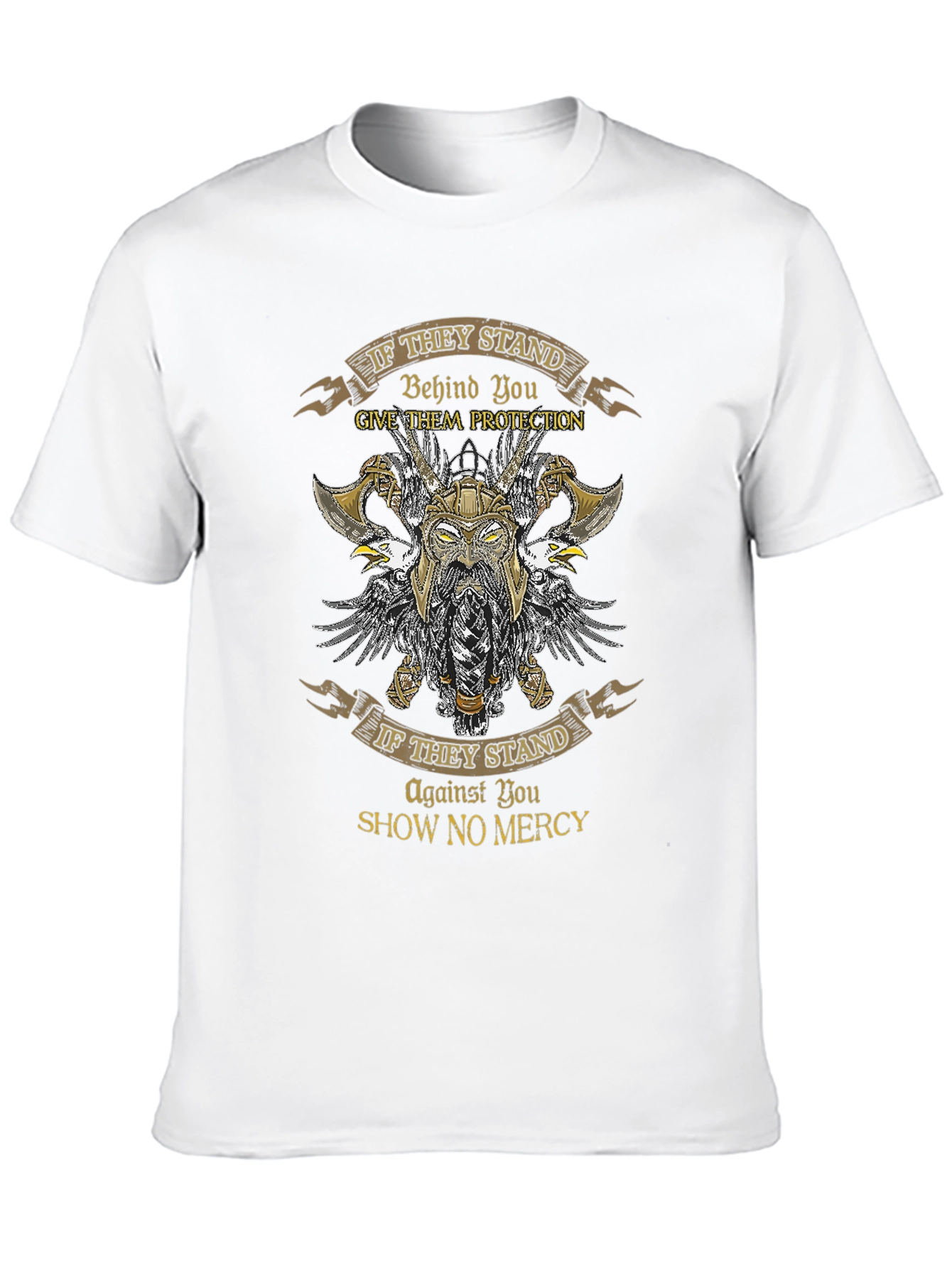 Viking Protection T-Shirt - Show No Mercy