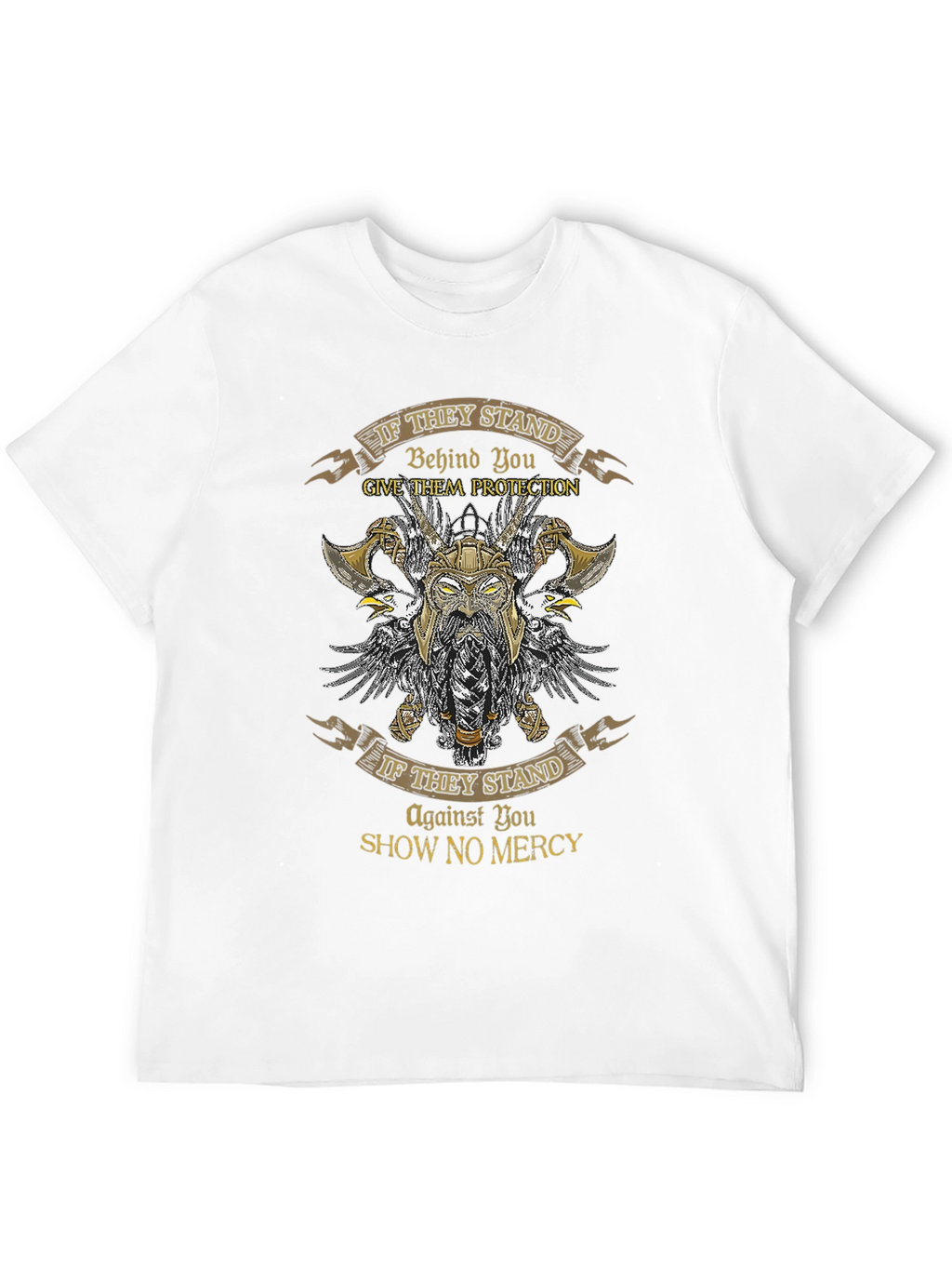 Viking Protection T-Shirt - Show No Mercy