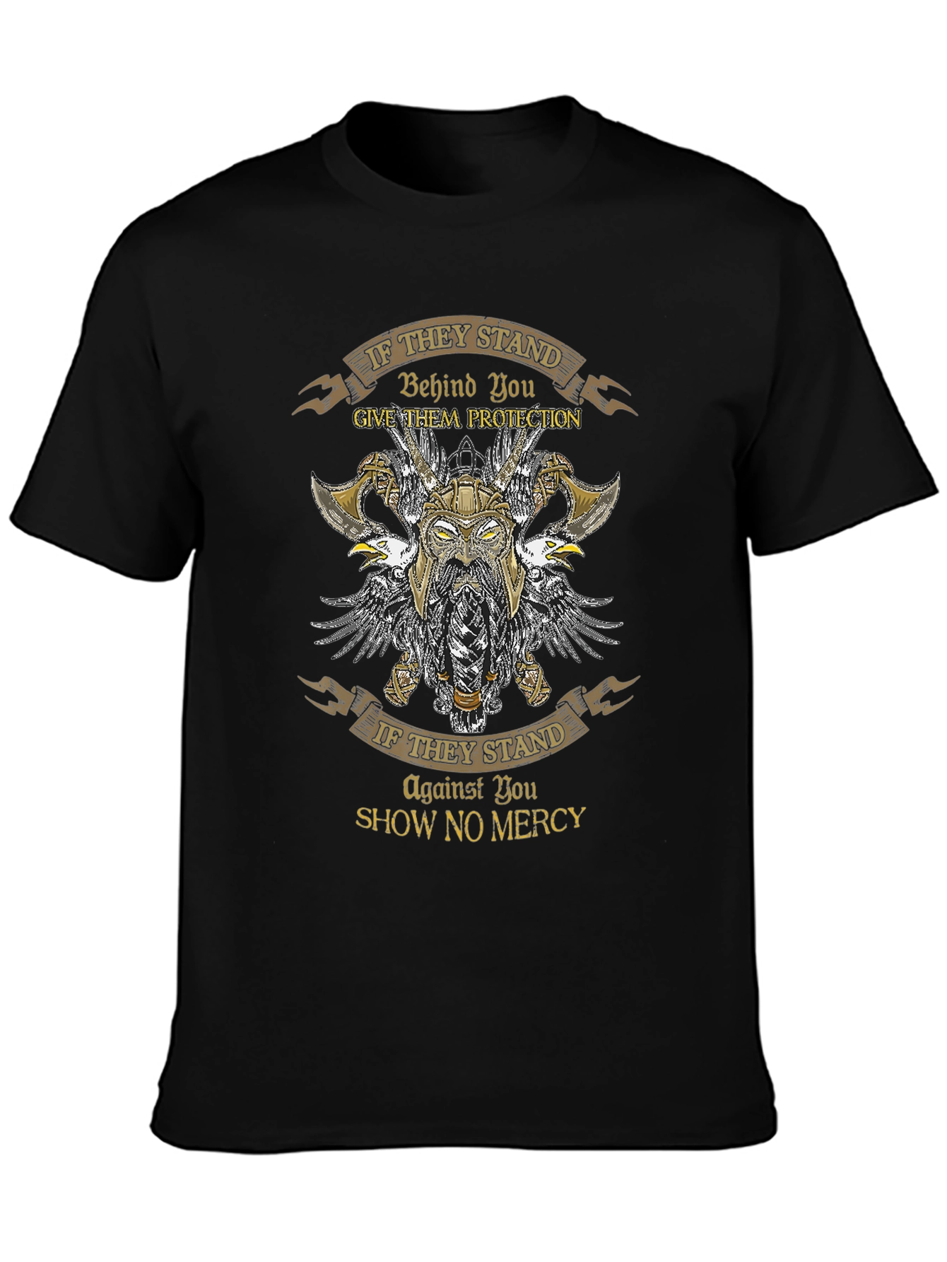 Viking Protection T-Shirt - Show No Mercy