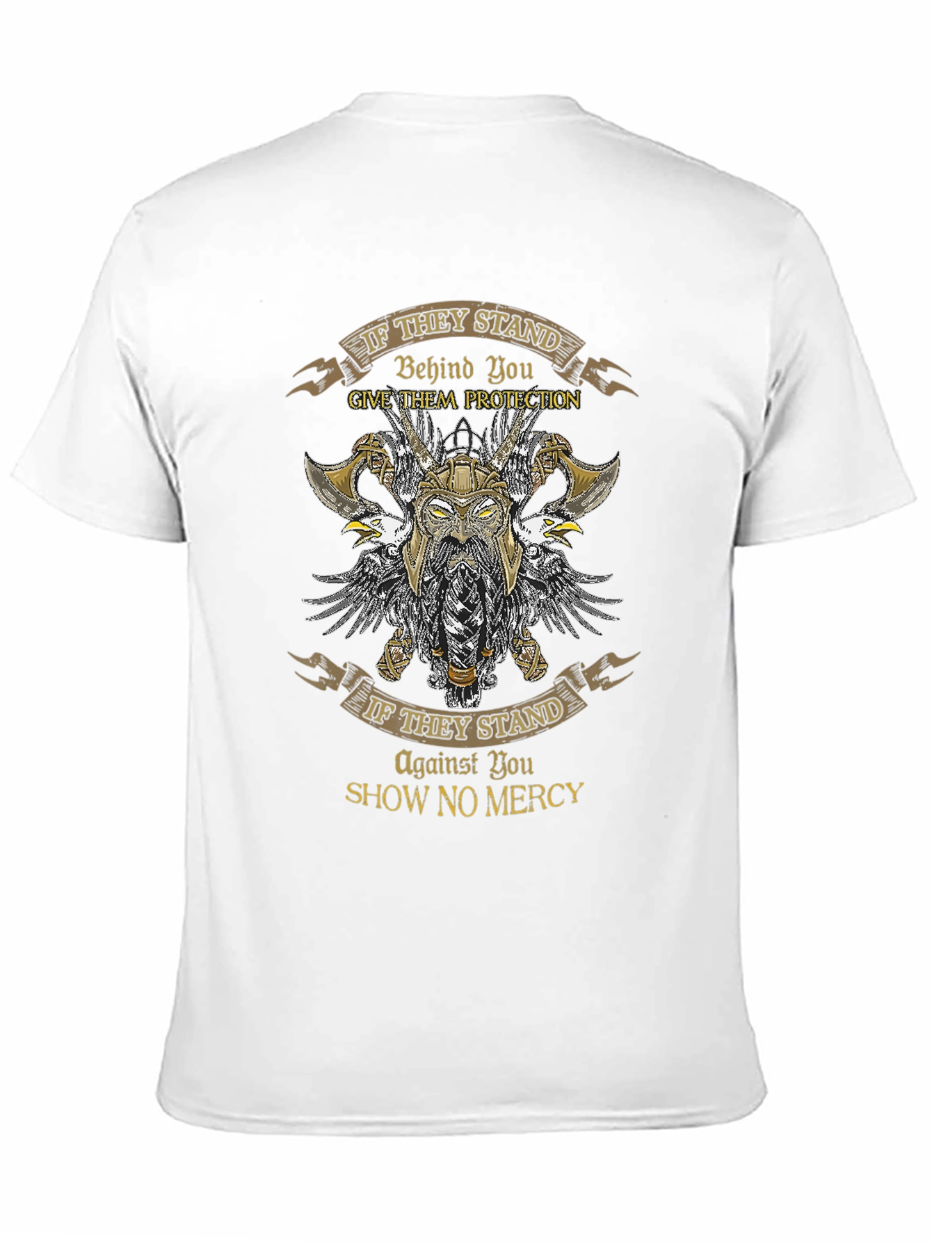 Viking Protection T-Shirt - Show No Mercy