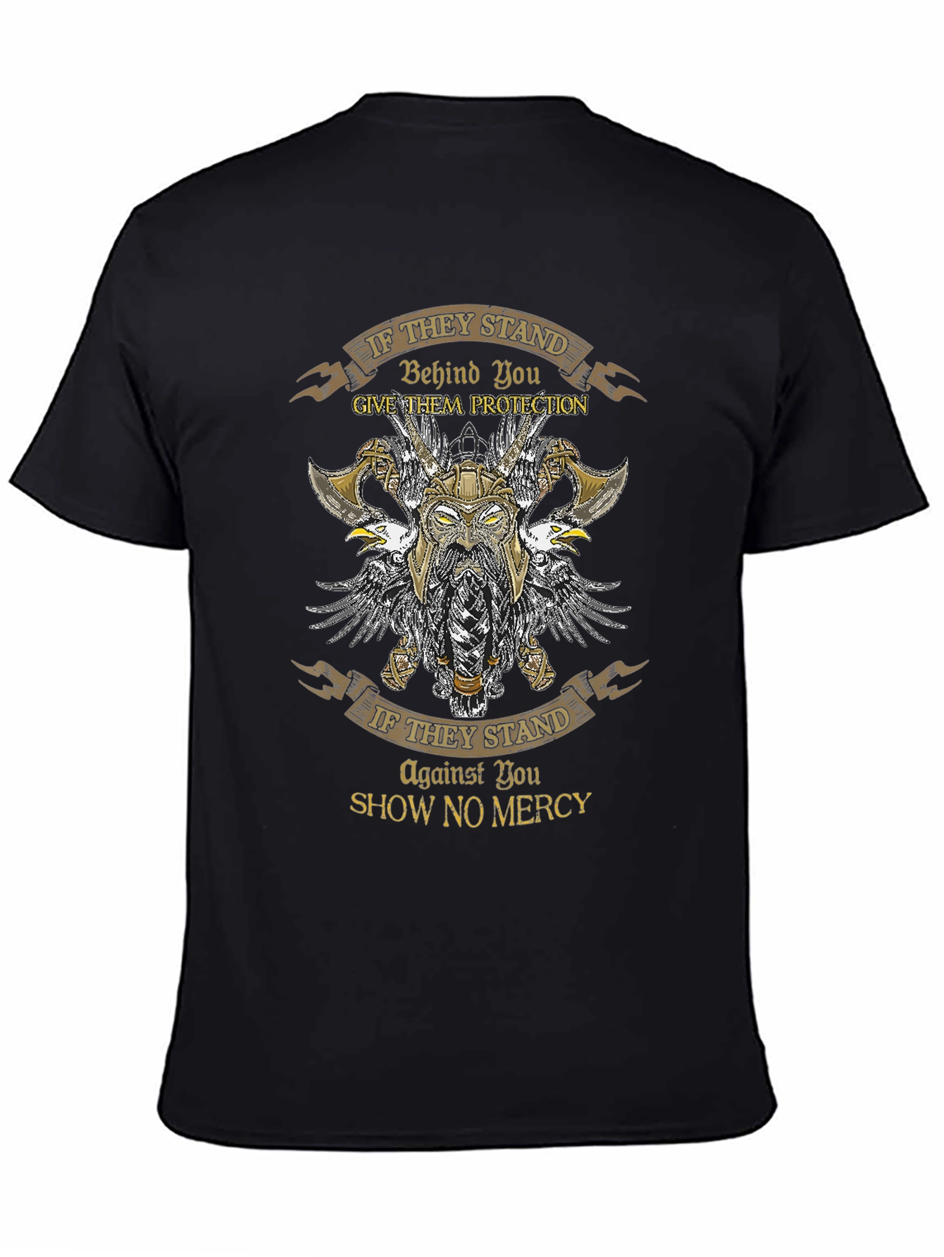 Viking Protection T-Shirt - Show No Mercy