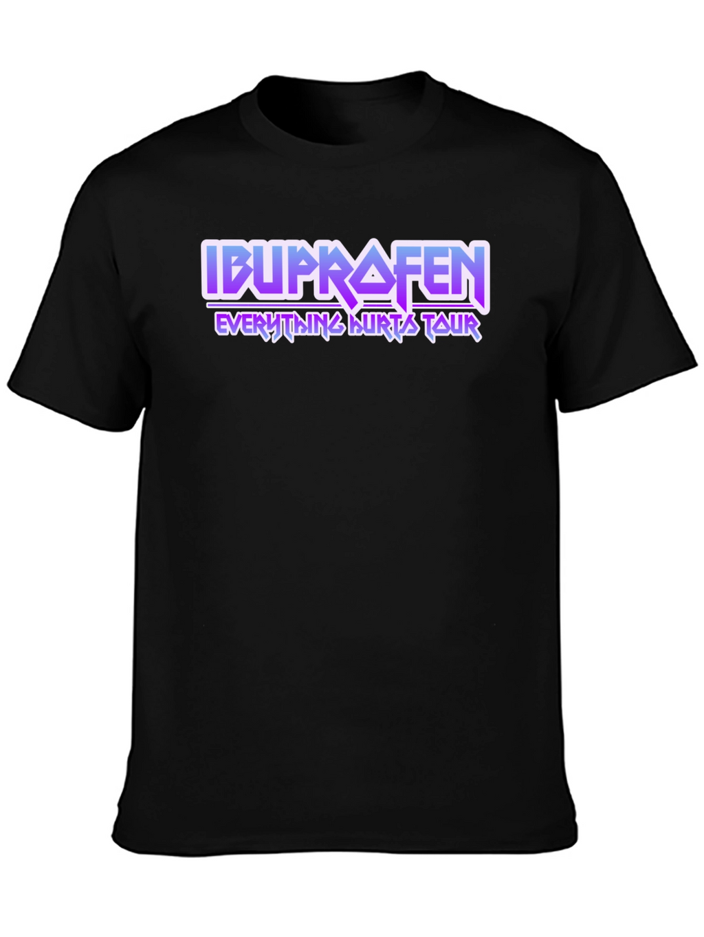 Ibuprofen Everything Hurts Tour T-Shirt - Black