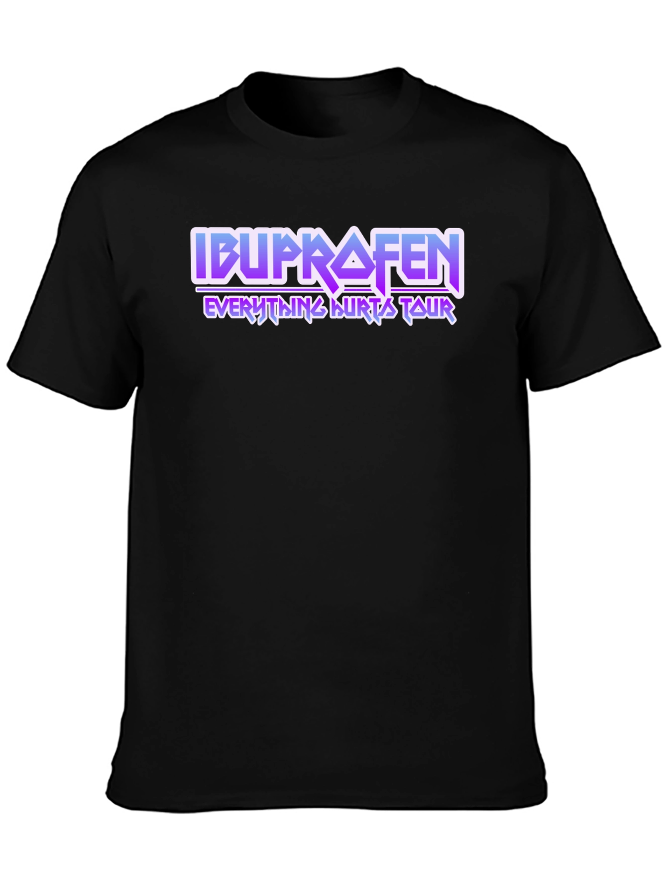 Ibuprofen Everything Hurts Tour T-Shirt - Black