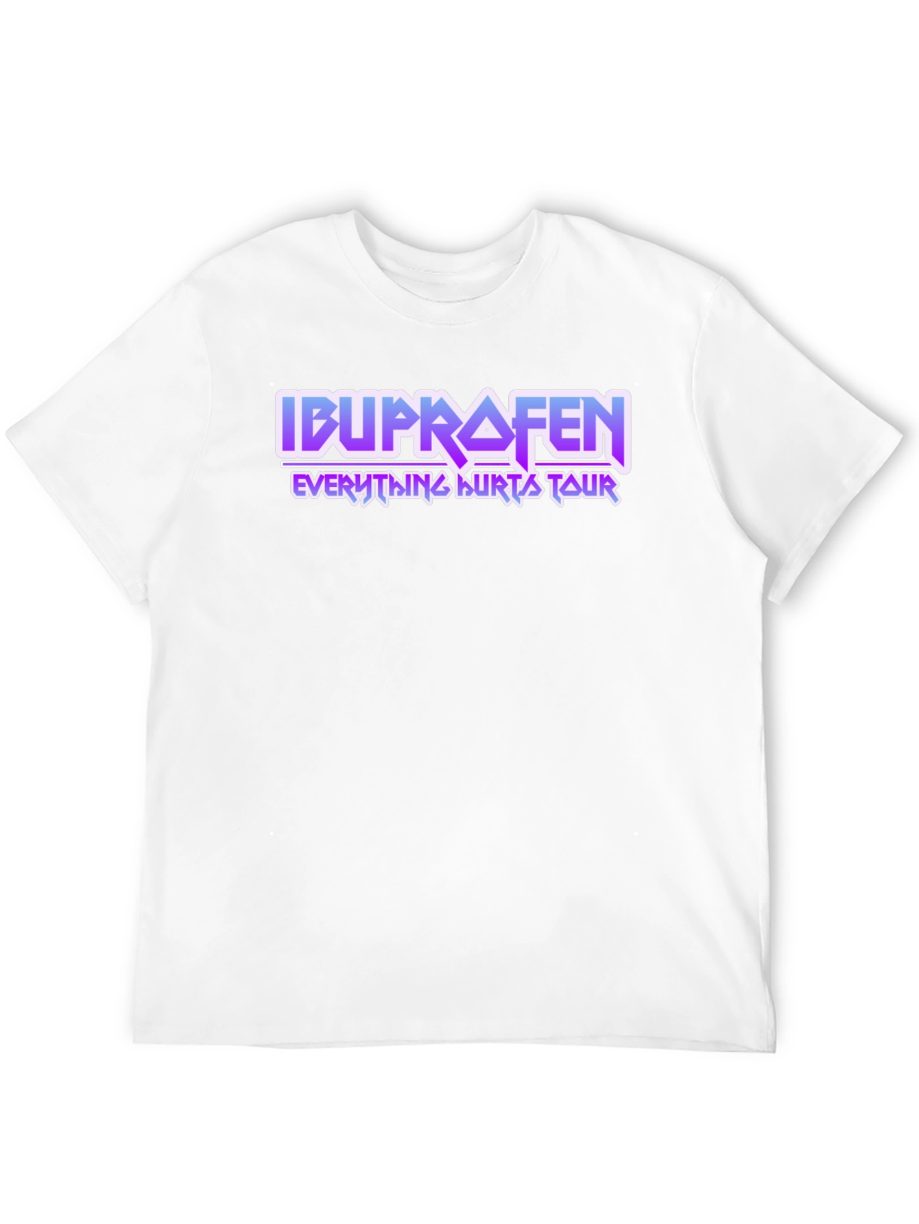 Ibuprofen Everything Hurts Tour T-Shirt - Black