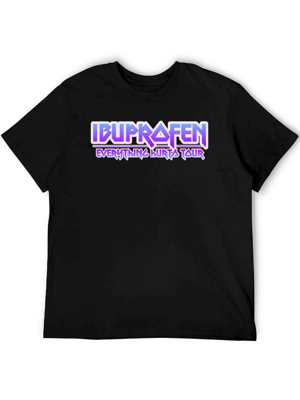 Ibuprofen Everything Hurts Tour T-Shirt - Black