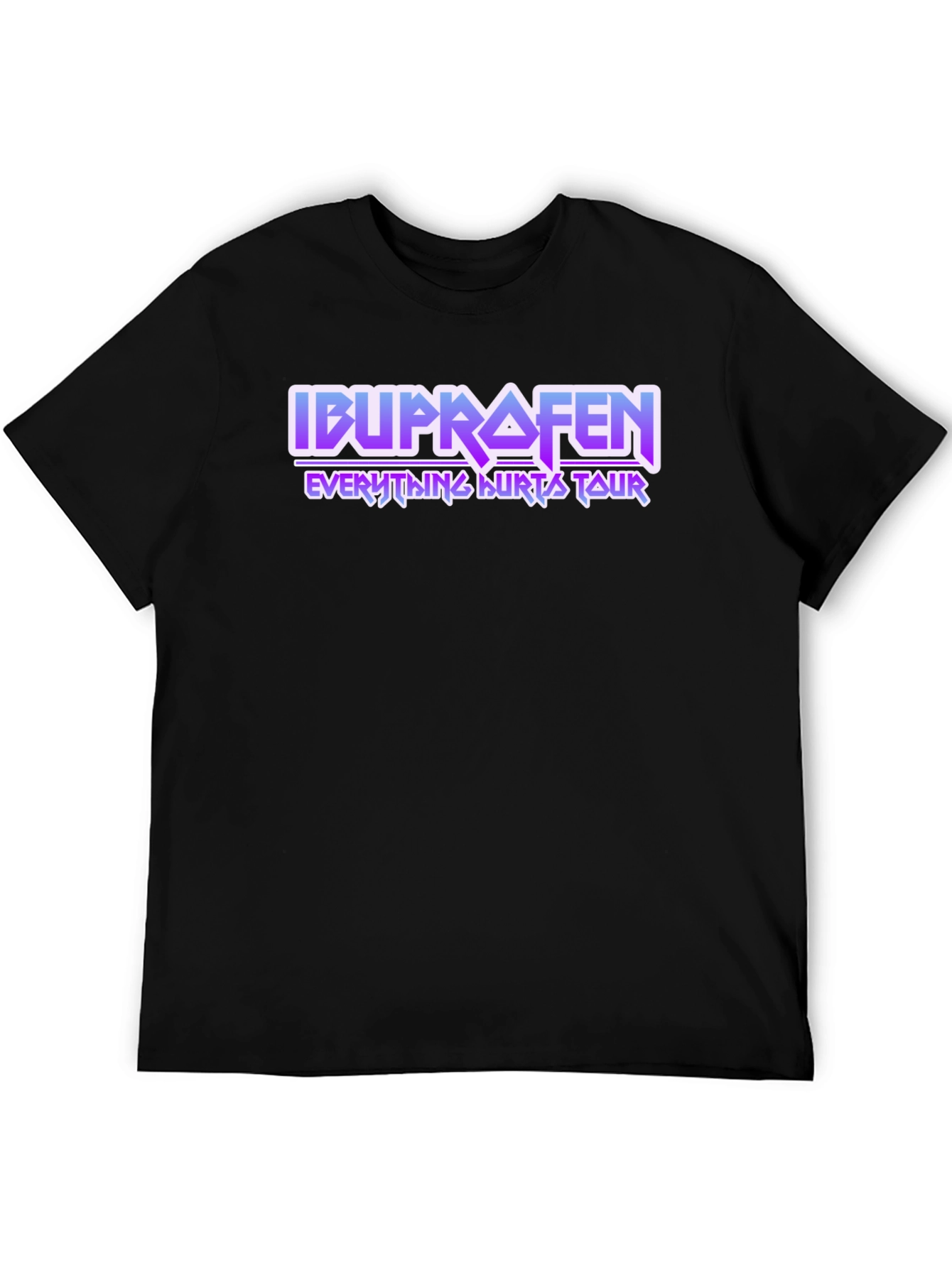 Ibuprofen Everything Hurts Tour T-Shirt - Black