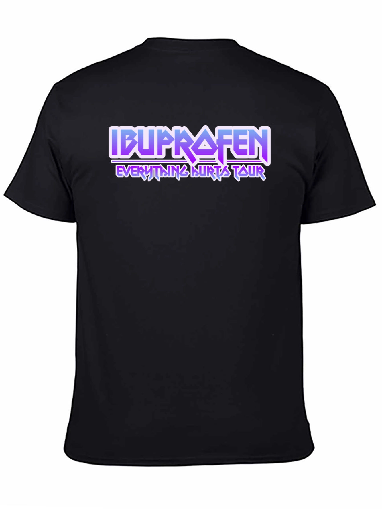 Ibuprofen Everything Hurts Tour T-Shirt - Black