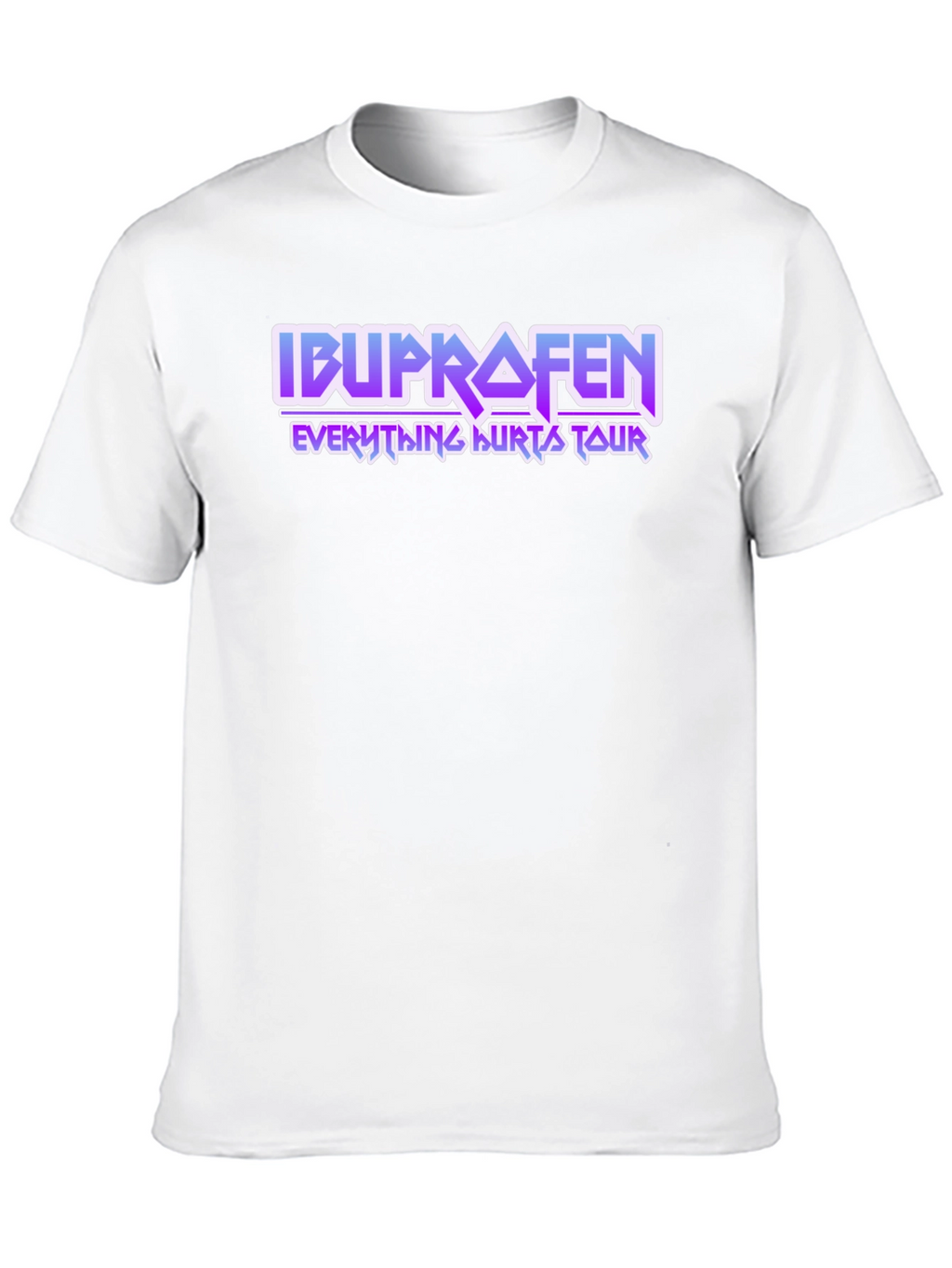 Ibuprofen Everything Hurts Tour T-Shirt - Black