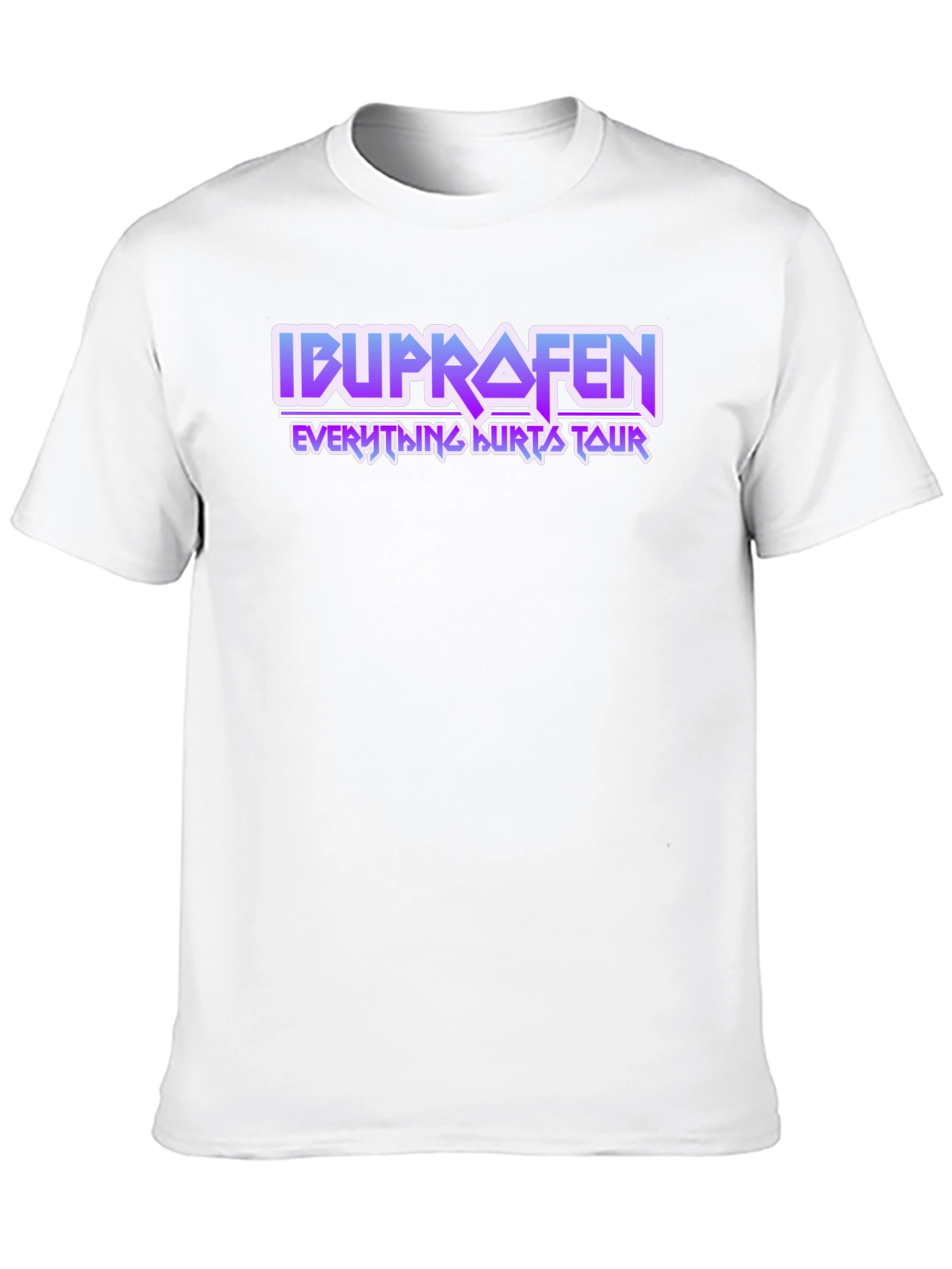 Ibuprofen Everything Hurts Tour T-Shirt - Black