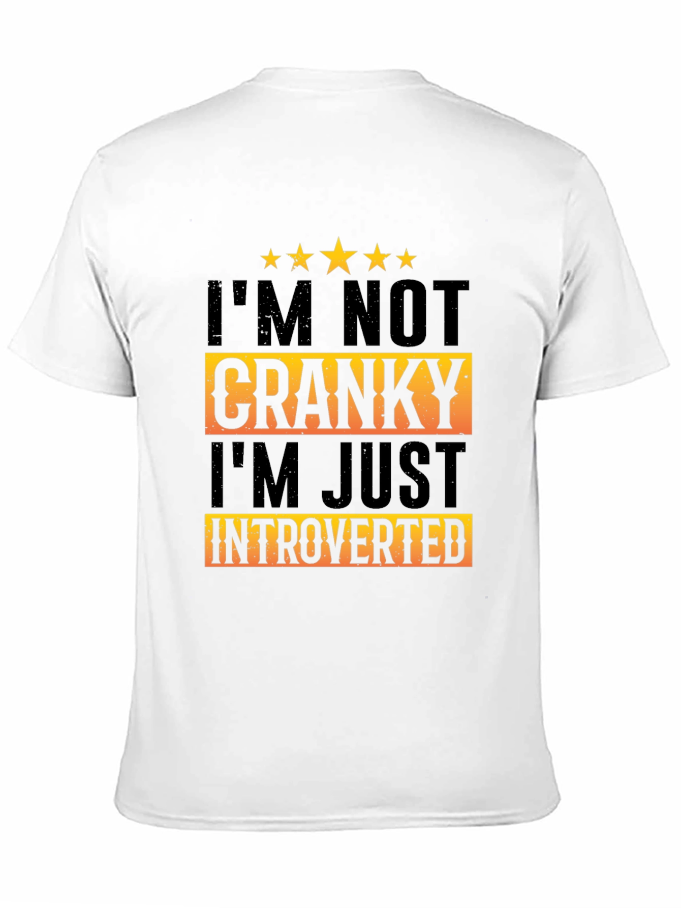Introverted T-Shirt - Funny Slogan Tee