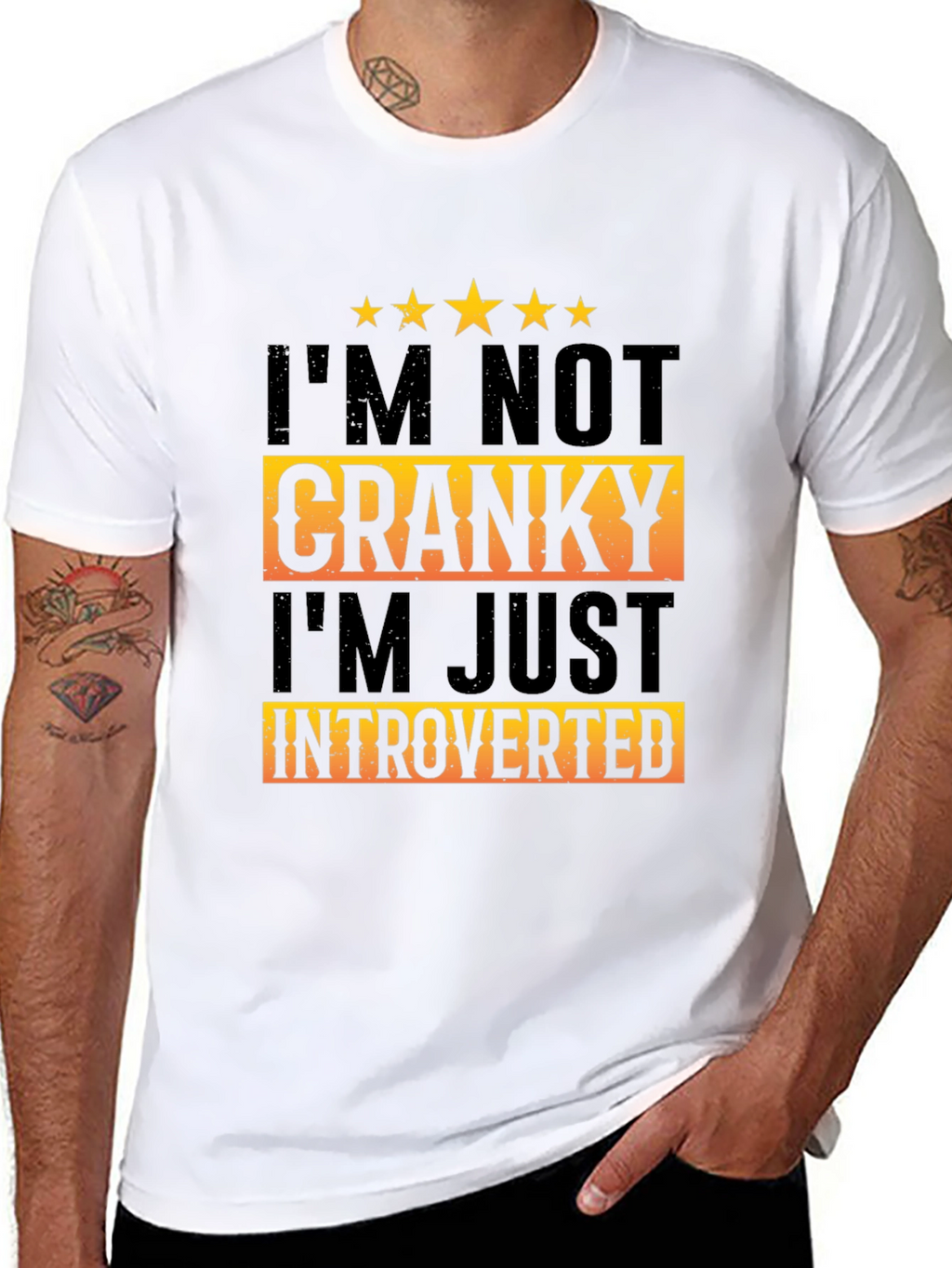 Introverted T-Shirt - Funny Slogan Tee