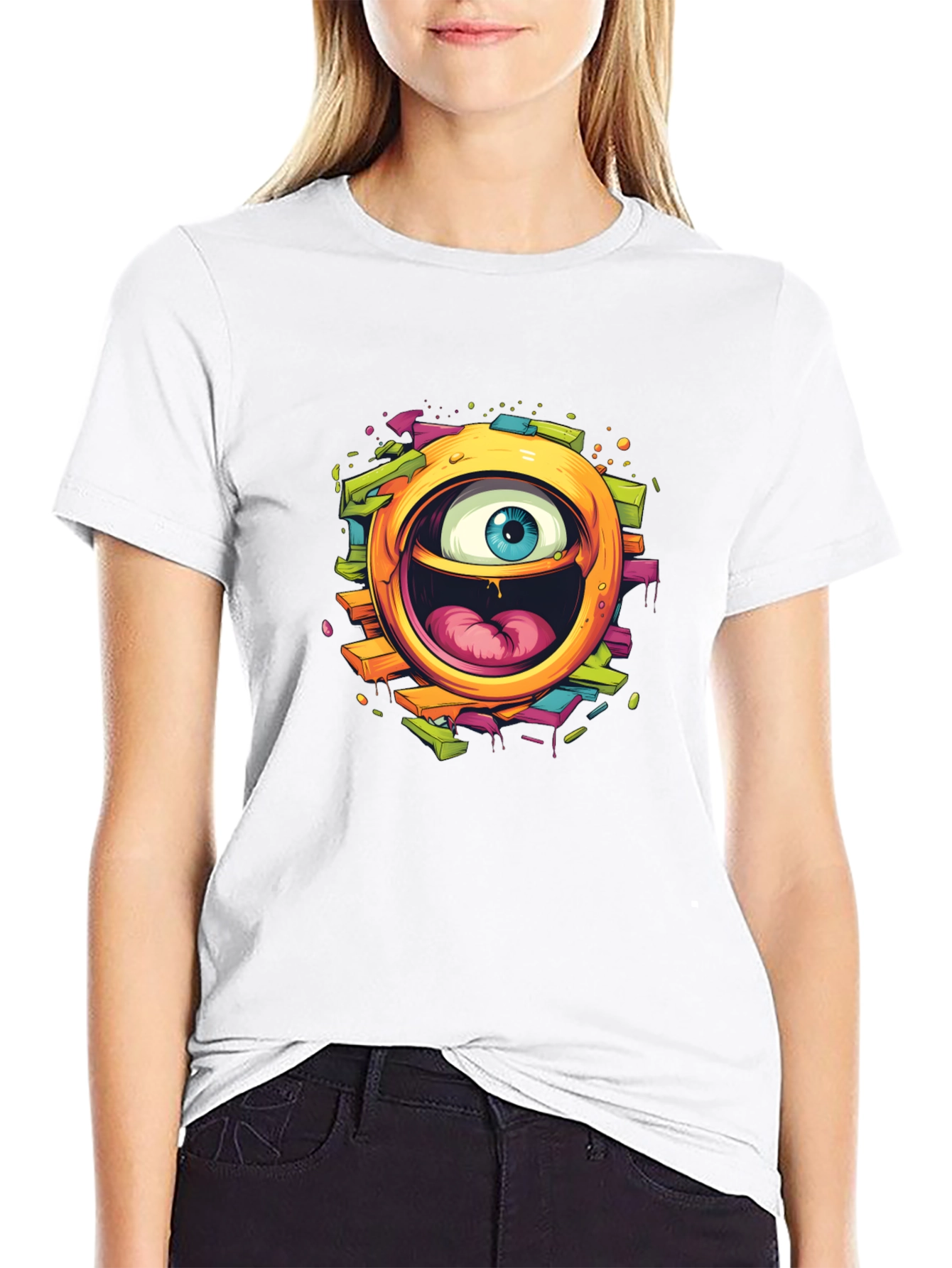 Eye See You Graphic T-Shirt - Modern Streetwear Tee