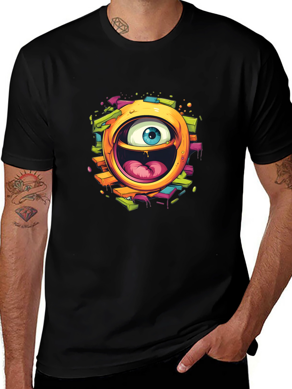 Eye See You Graphic T-Shirt - Modern Streetwear Tee
