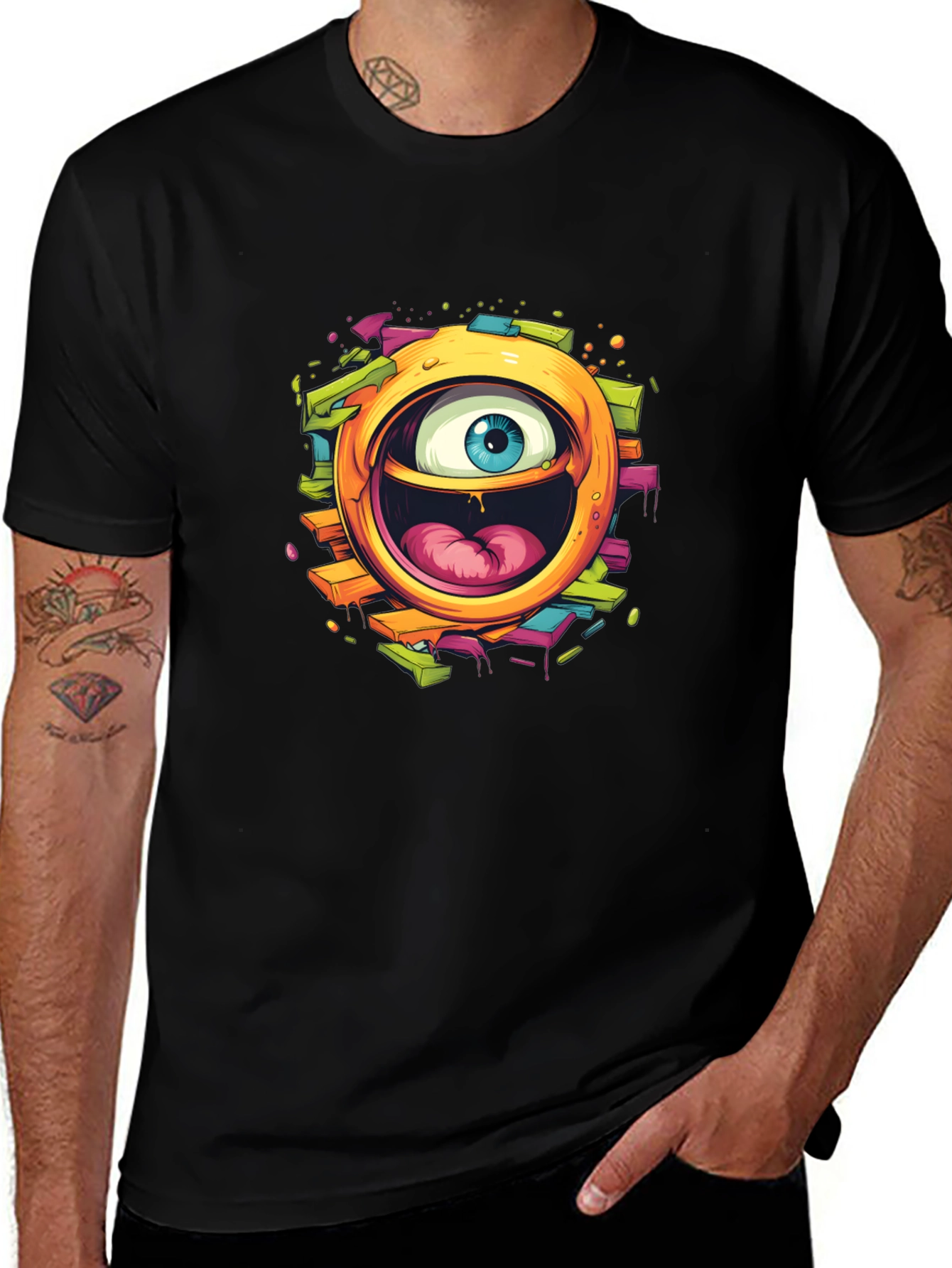 Eye See You Graphic T-Shirt - Modern Streetwear Tee