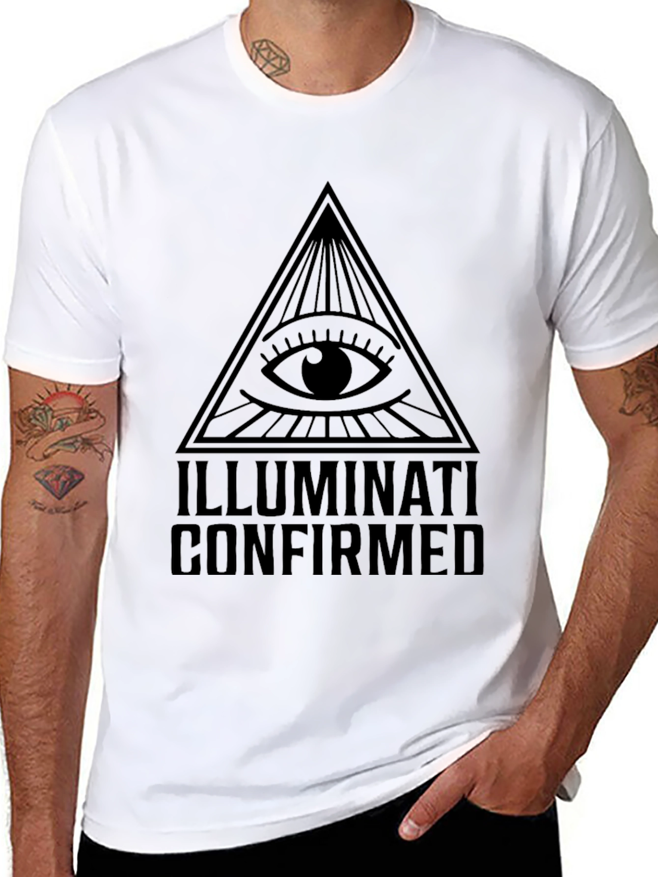 Illuminati Confirmed Graphic T-Shirt